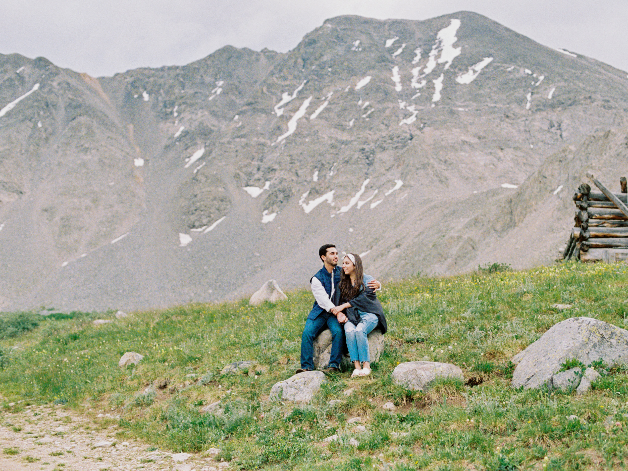 Vail Mountain Engagement Session by Tara Bielecki Photography