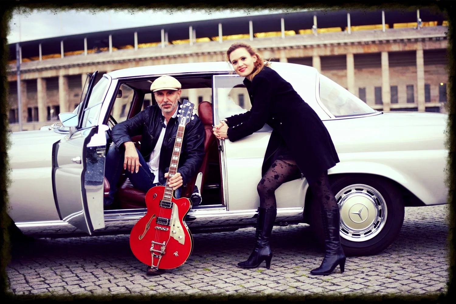 Foto-Shooting vor dem Olymp