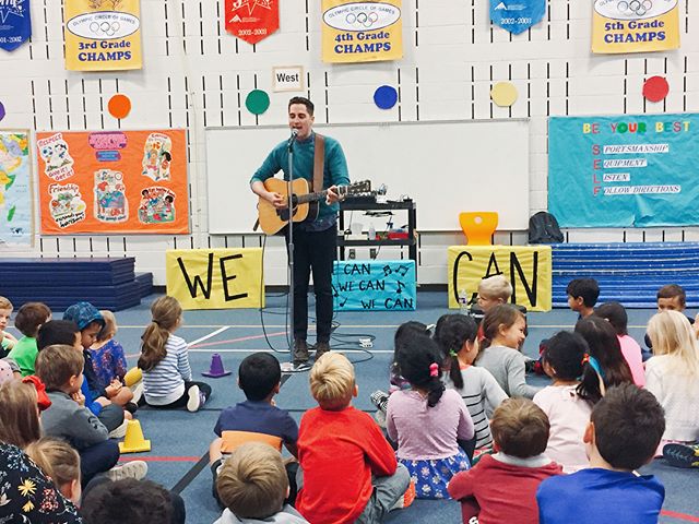 Amazing day today with the students at Barton Creek Elementary School in Austin, TX. The newest addition to The We Can Project community! Interested in bringing The We Can Project to your school? Click the link in profile or visit wecanwecanwecan.com