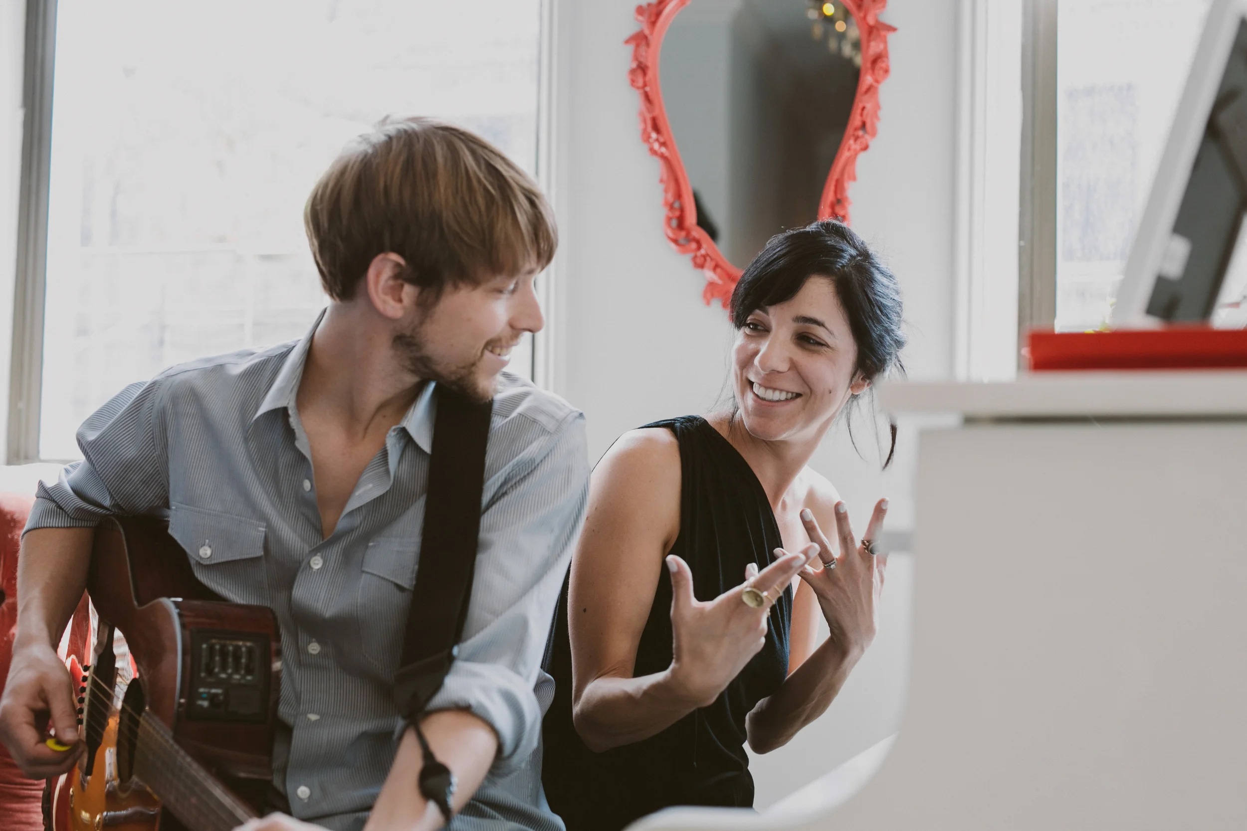 NYC ENGAGEMENT PHOTOGRAPHER INDIE HIPSTER BROOKLYN SARAH DANIEL