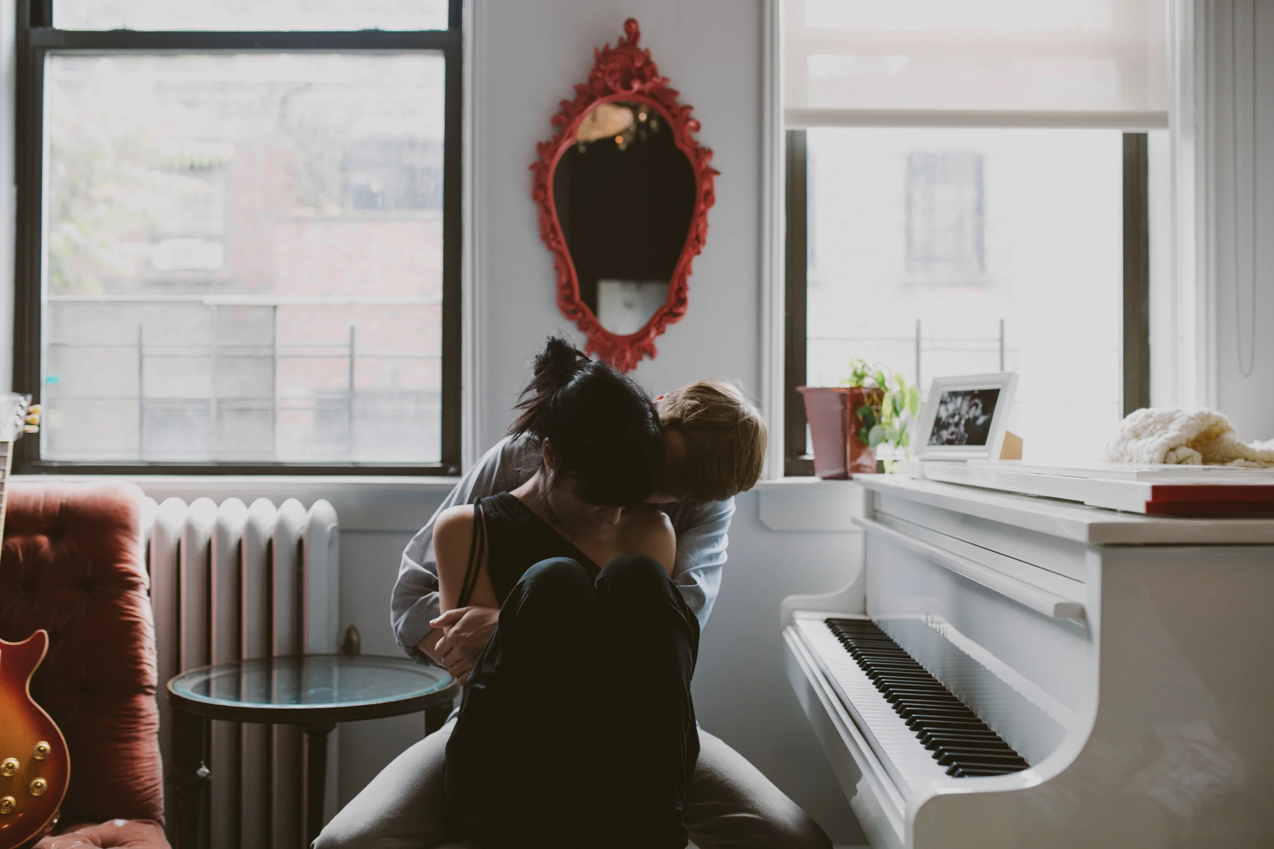 NYC ENGAGEMENT PHOTOGRAPHER INDIE HIPSTER BROOKLYN SARAH DANIEL
