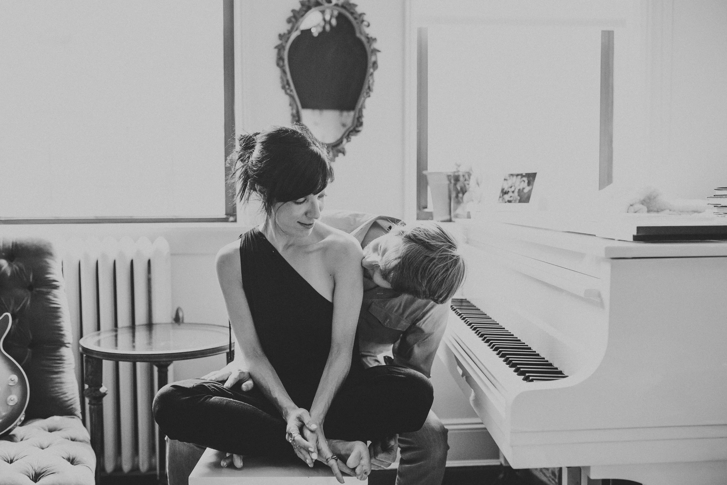 NYC ENGAGEMENT PHOTOGRAPHER INDIE HIPSTER BROOKLYN SARAH DANIEL