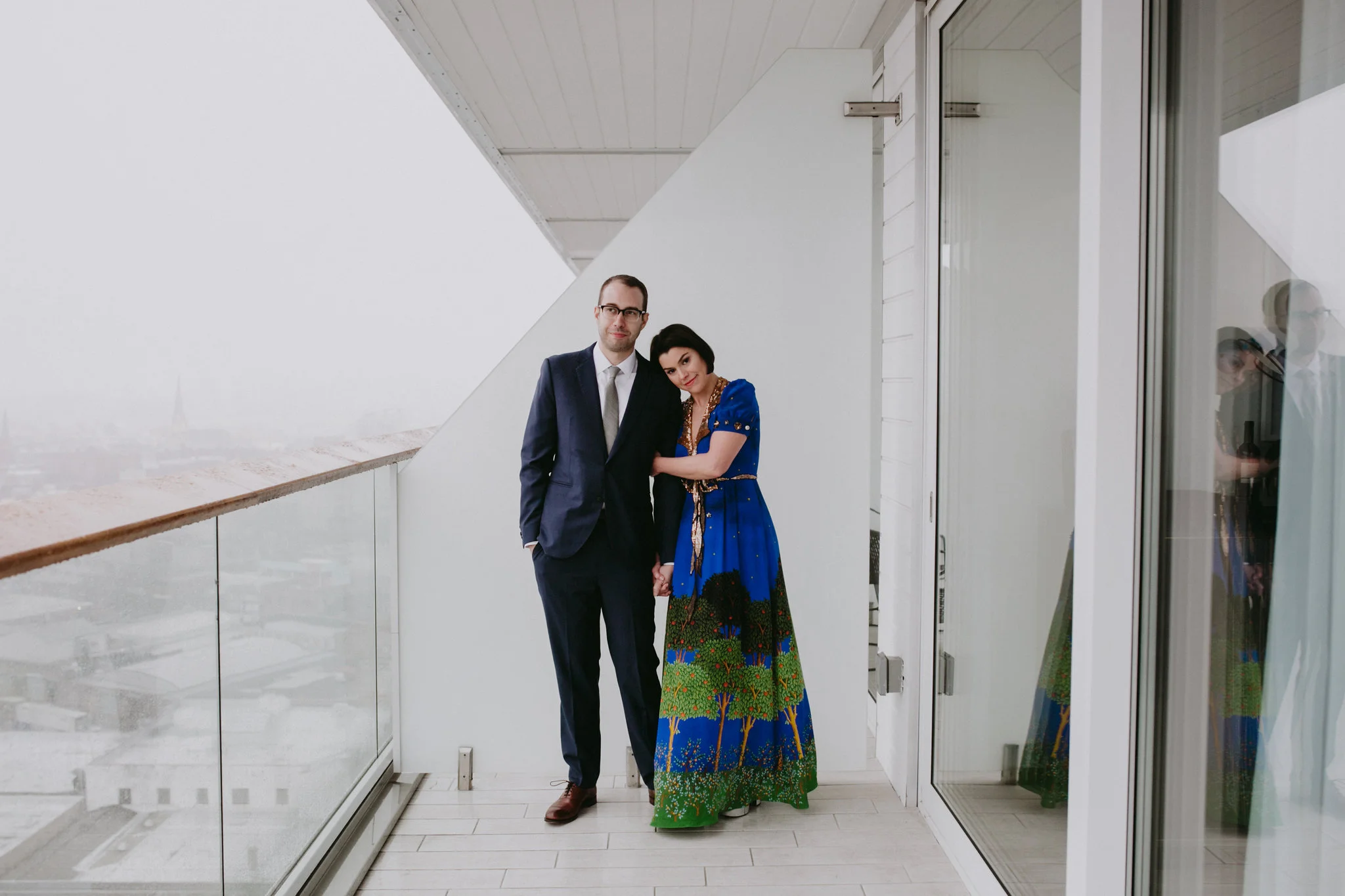 Nitehawk Cinema Wedding Brooklyn Chellise Michael