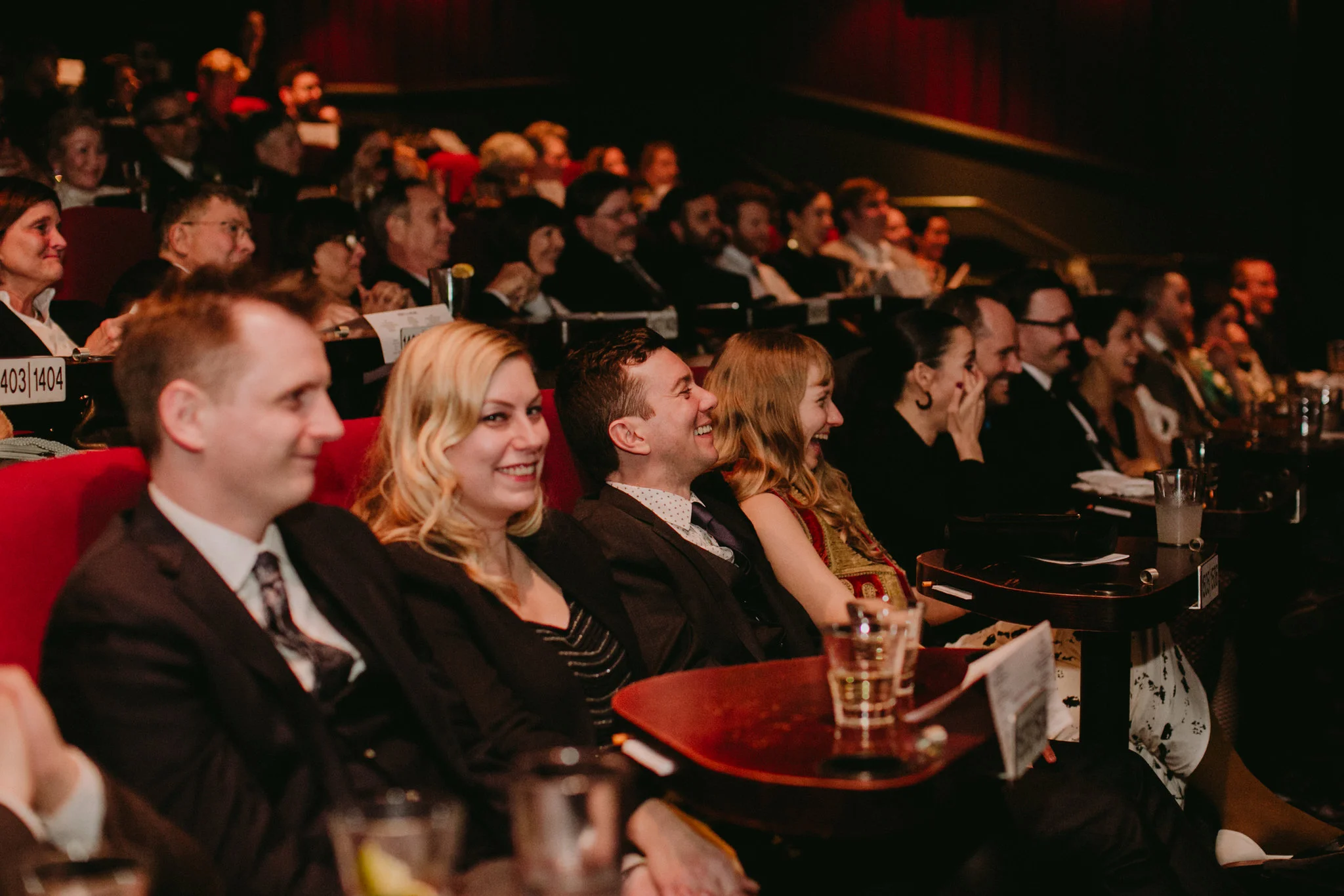 Nitehawk Cinema Wedding Brooklyn Chellise Michael