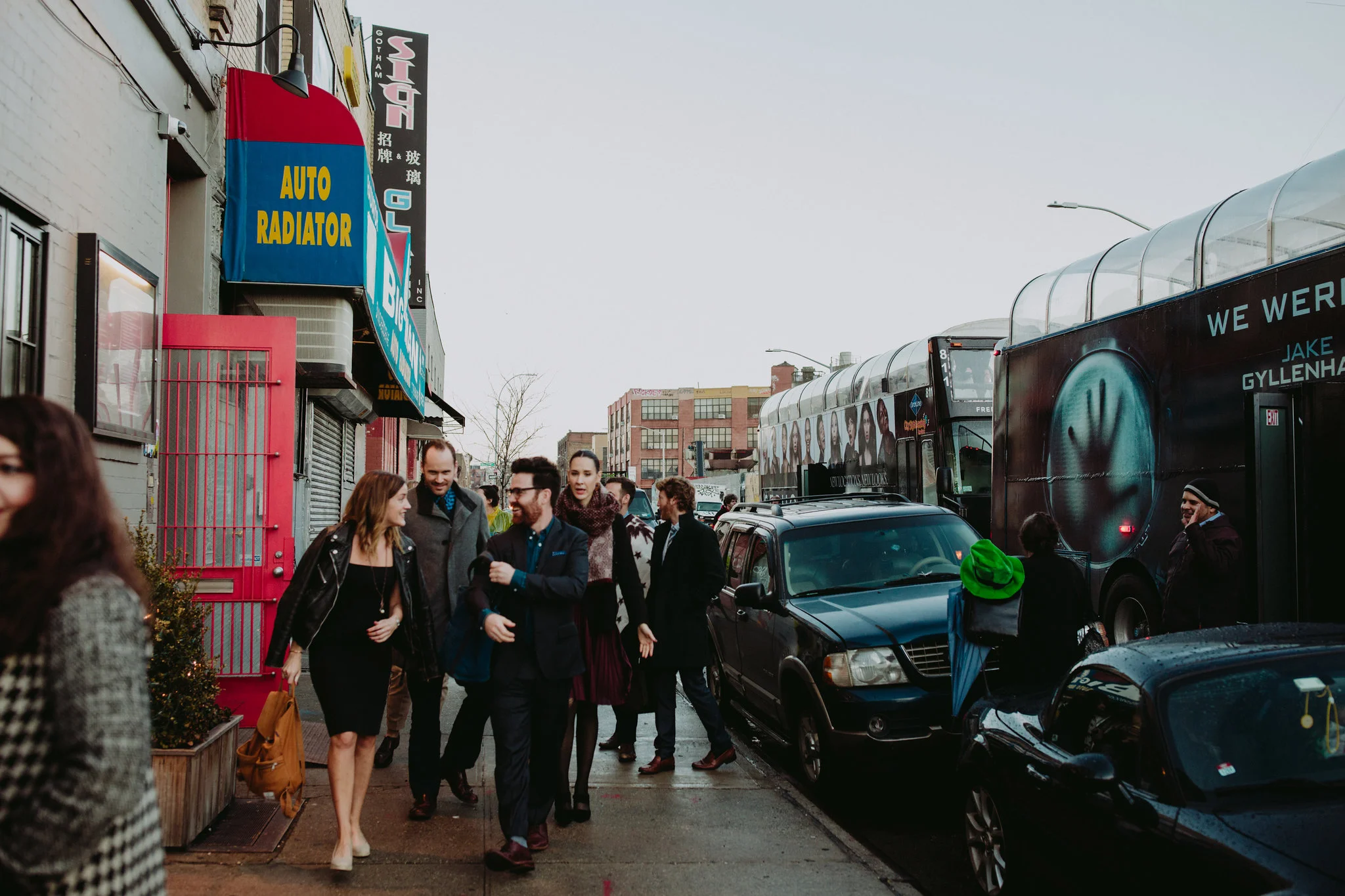 Nitehawk Cinema Wedding Brooklyn Chellise Michael