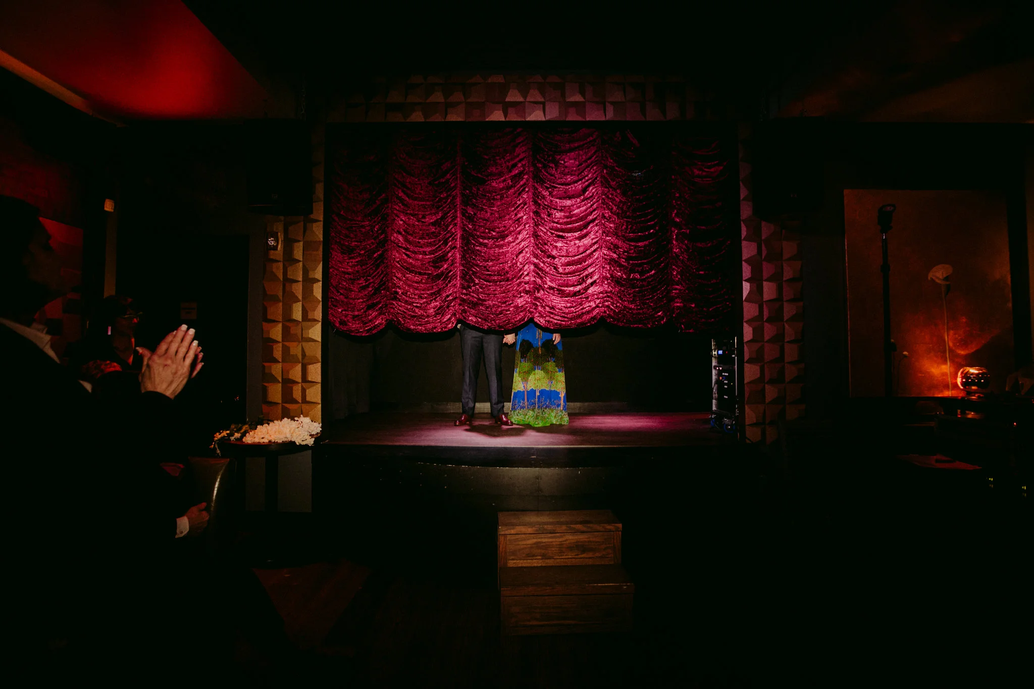 Nitehawk Cinema Wedding Brooklyn Chellise Michael