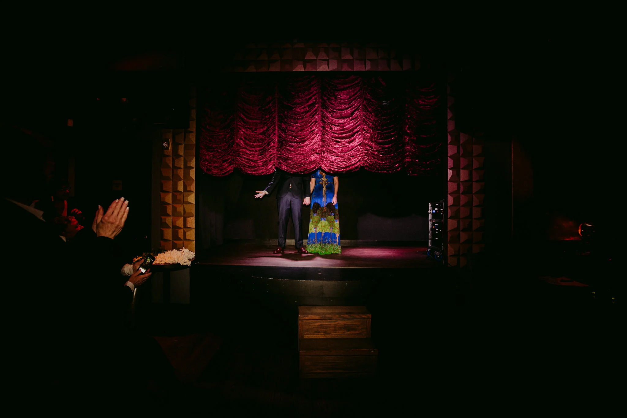 Nitehawk Cinema Wedding Brooklyn Chellise Michael