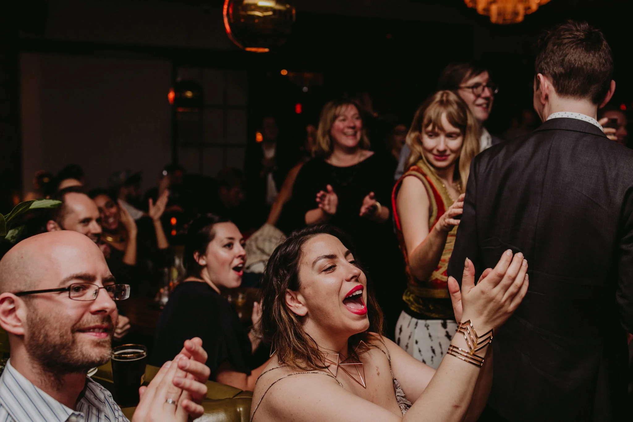 Nitehawk Cinema Wedding Brooklyn Chellise Michael