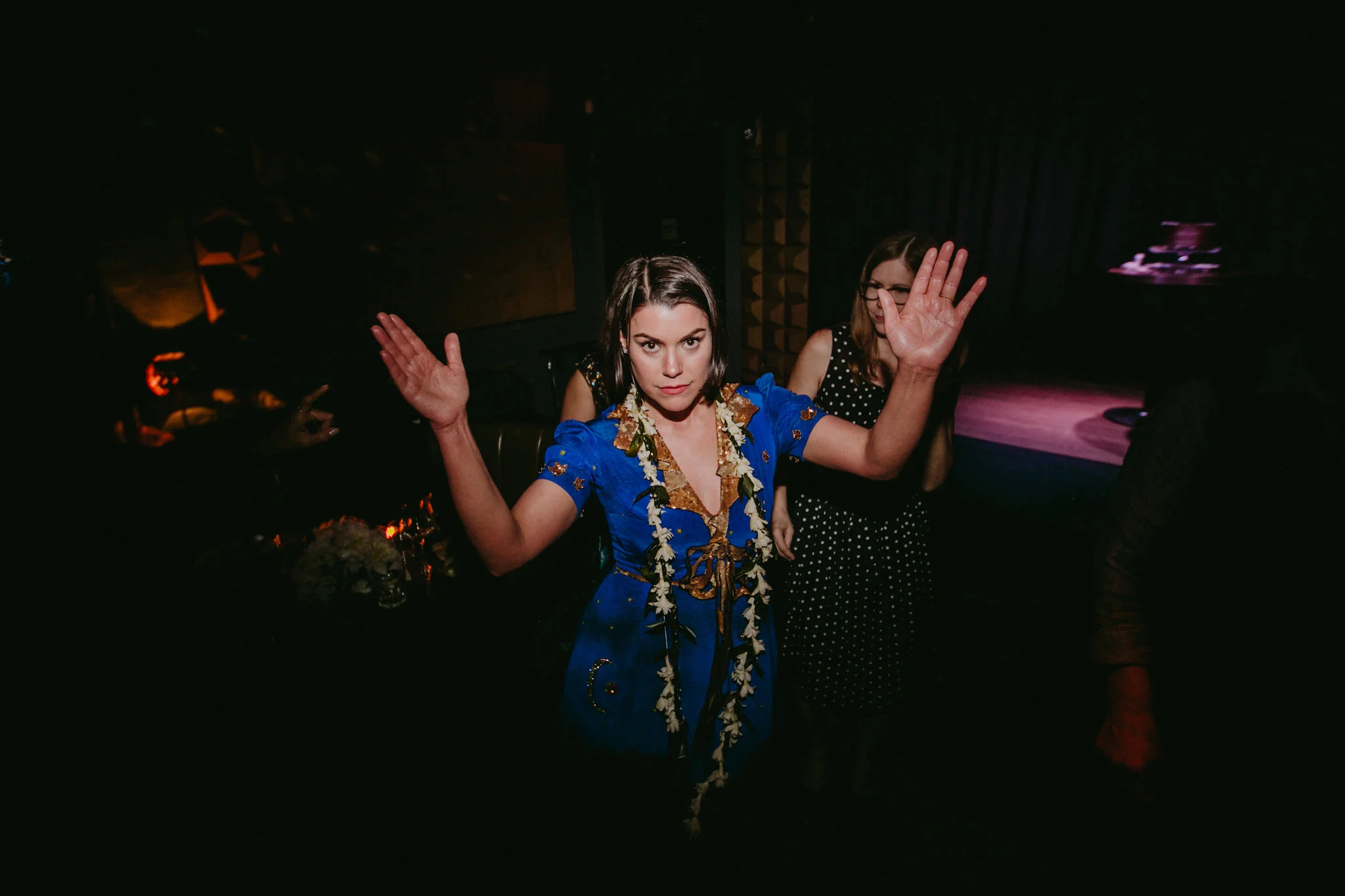 Nitehawk Cinema Wedding Brooklyn Chellise Michael