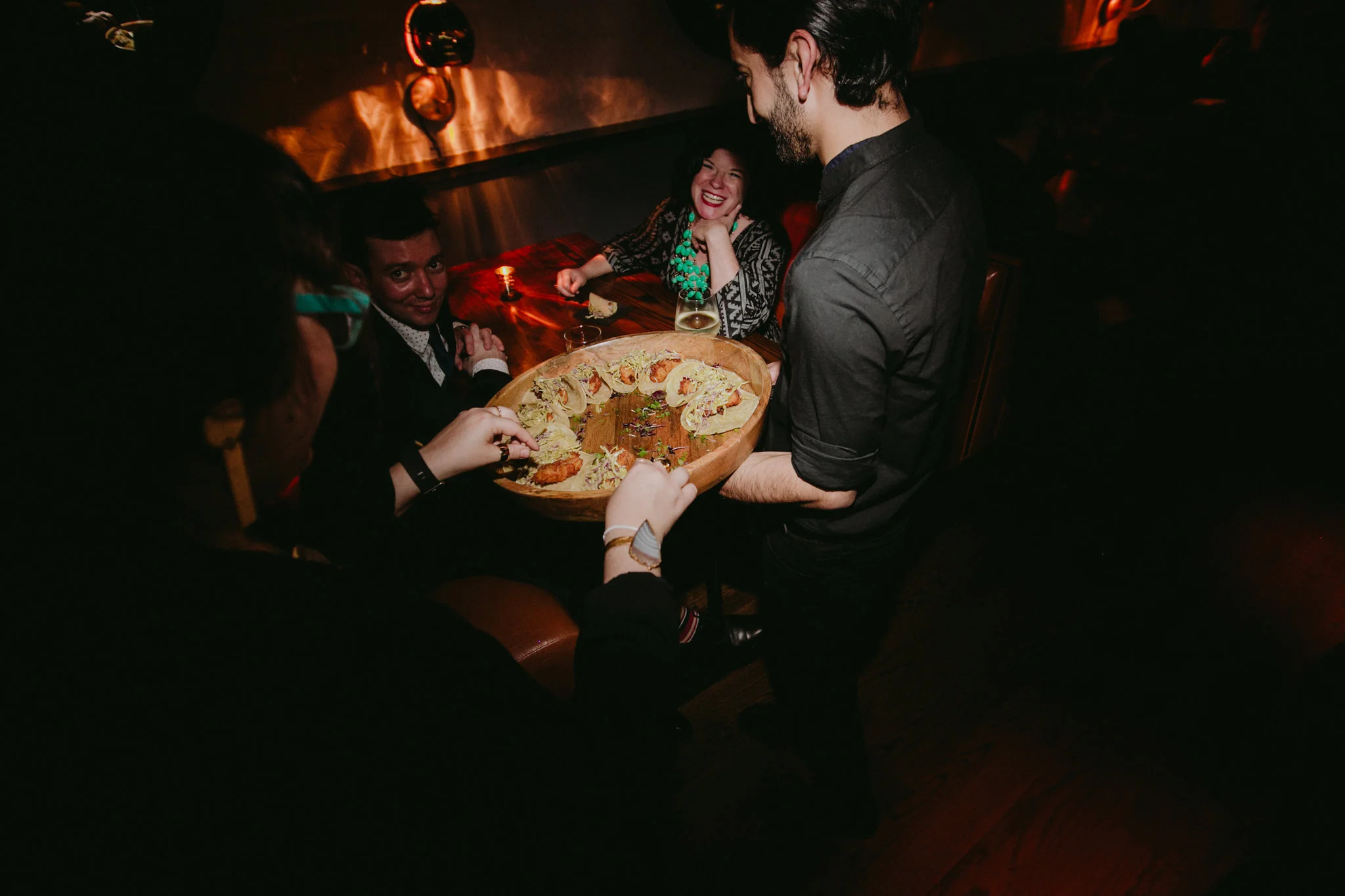 Nitehawk Cinema Wedding Brooklyn Chellise Michael