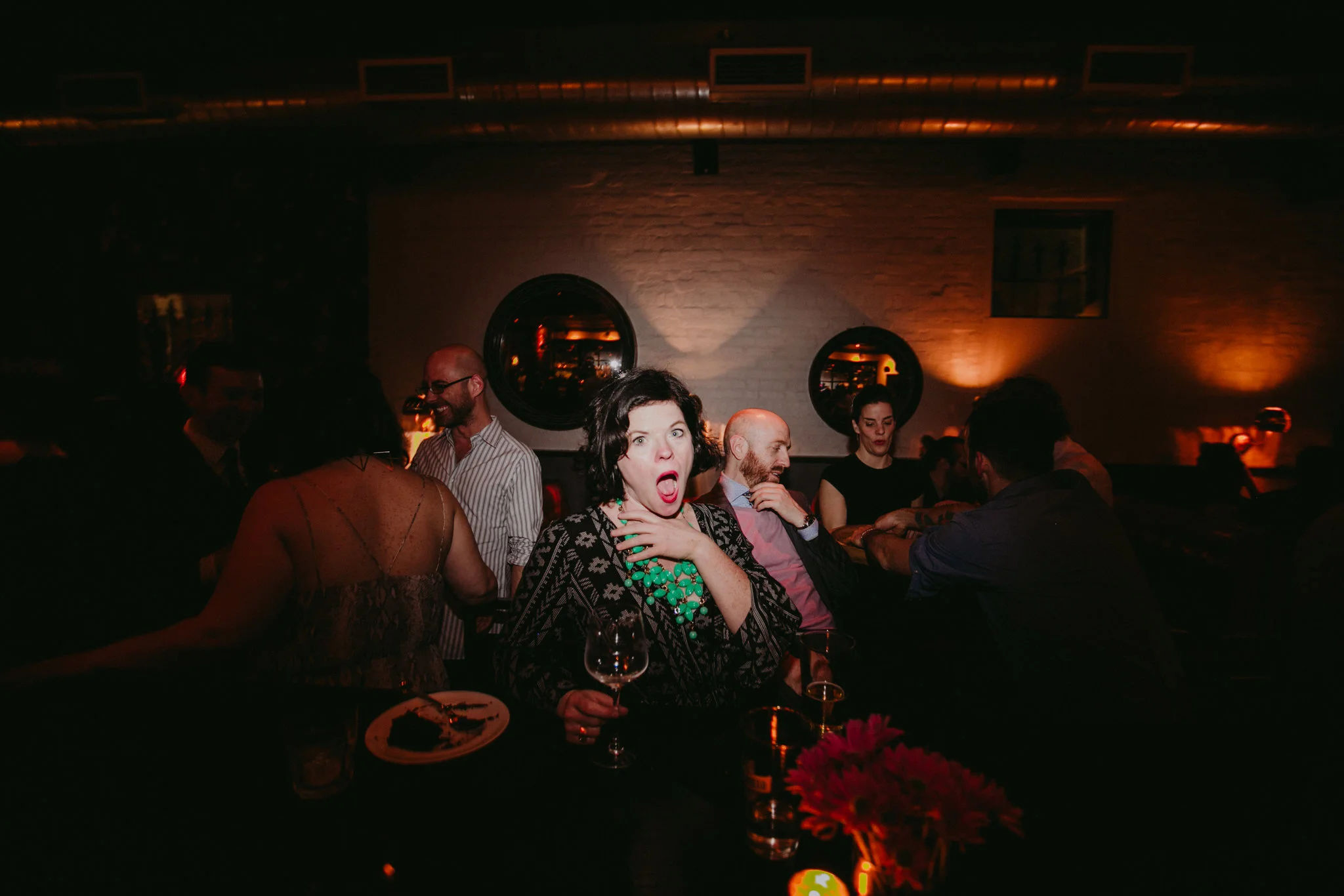 Nitehawk Cinema Wedding Brooklyn Chellise Michael