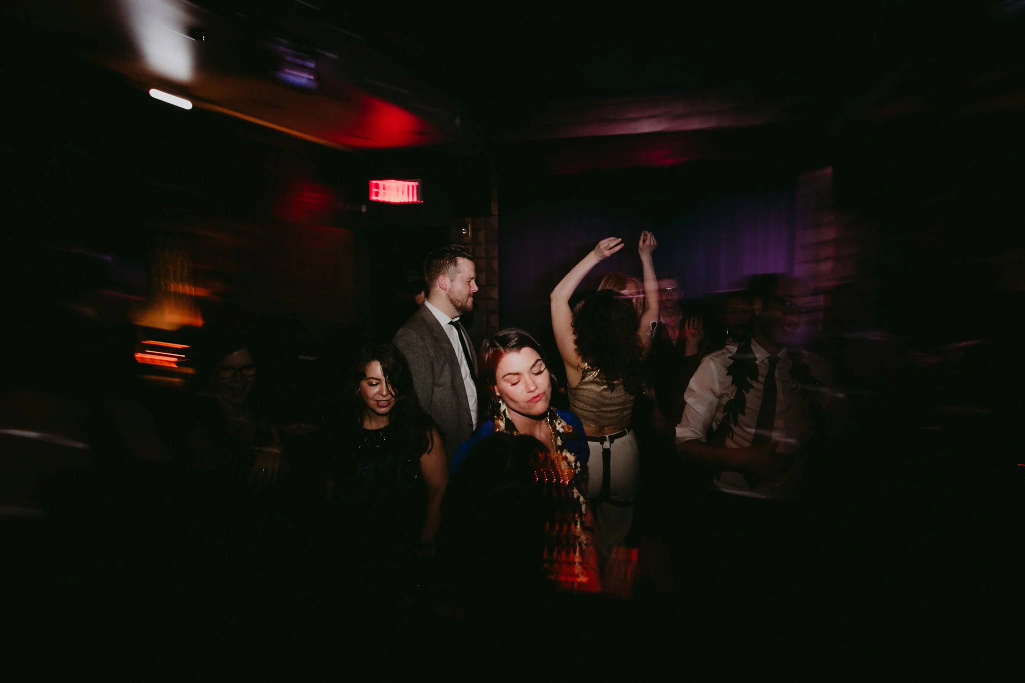 Nitehawk Cinema Wedding Brooklyn Chellise Michael