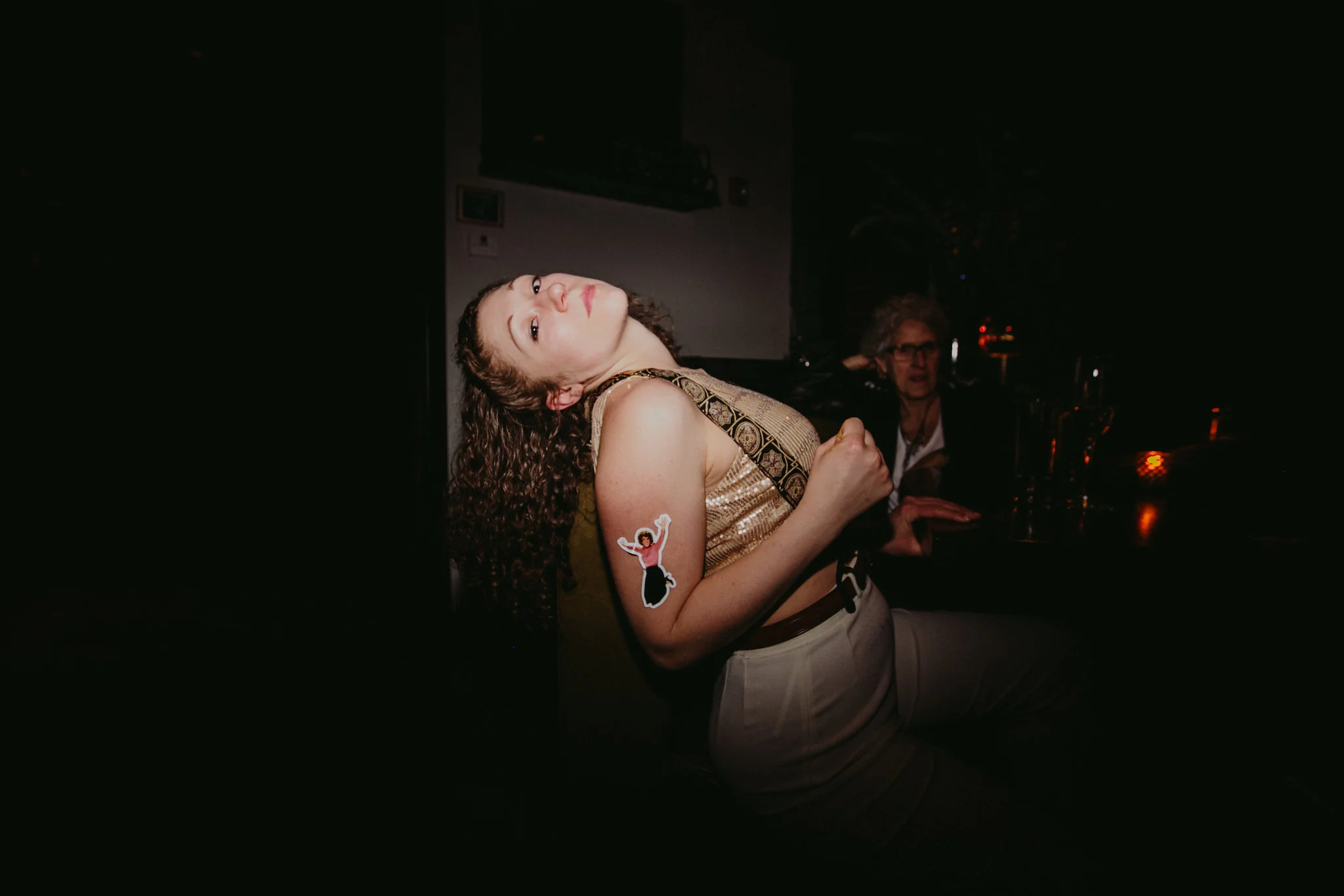 Nitehawk Cinema Wedding Brooklyn Chellise Michael