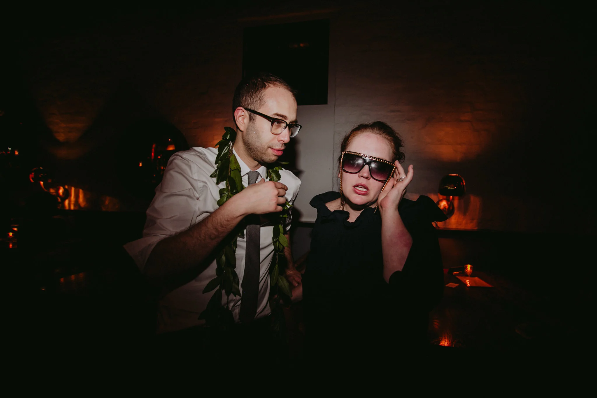 Nitehawk Cinema Wedding Brooklyn Chellise Michael