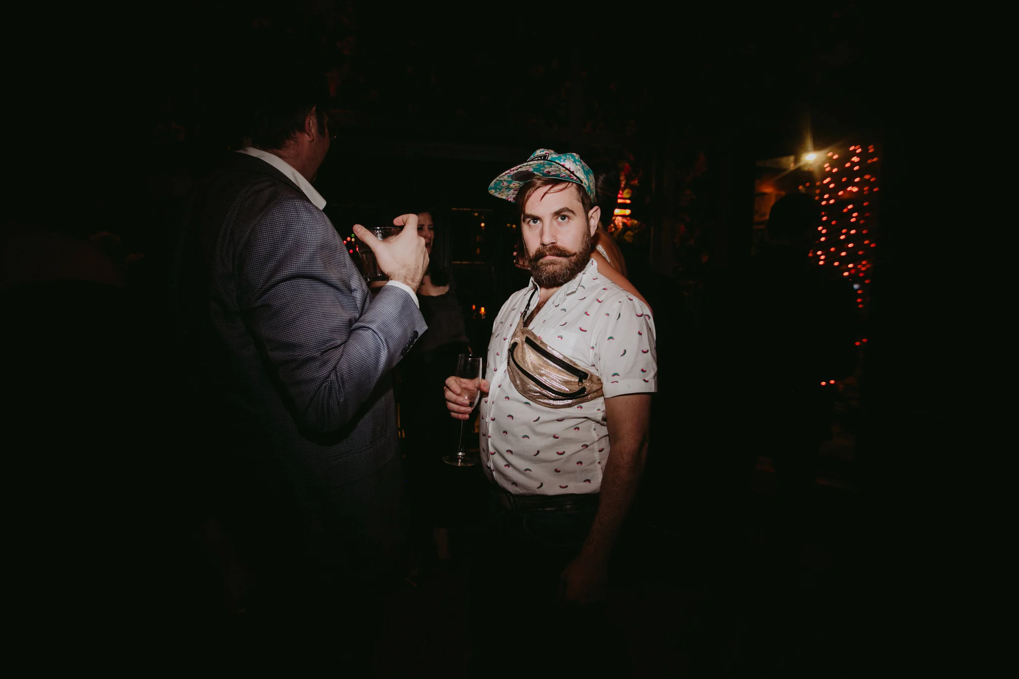 Nitehawk Cinema Wedding Brooklyn Chellise Michael