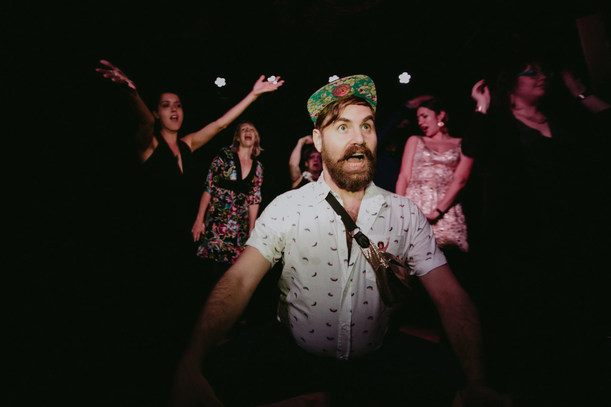 Nitehawk Cinema Wedding Brooklyn Chellise Michael