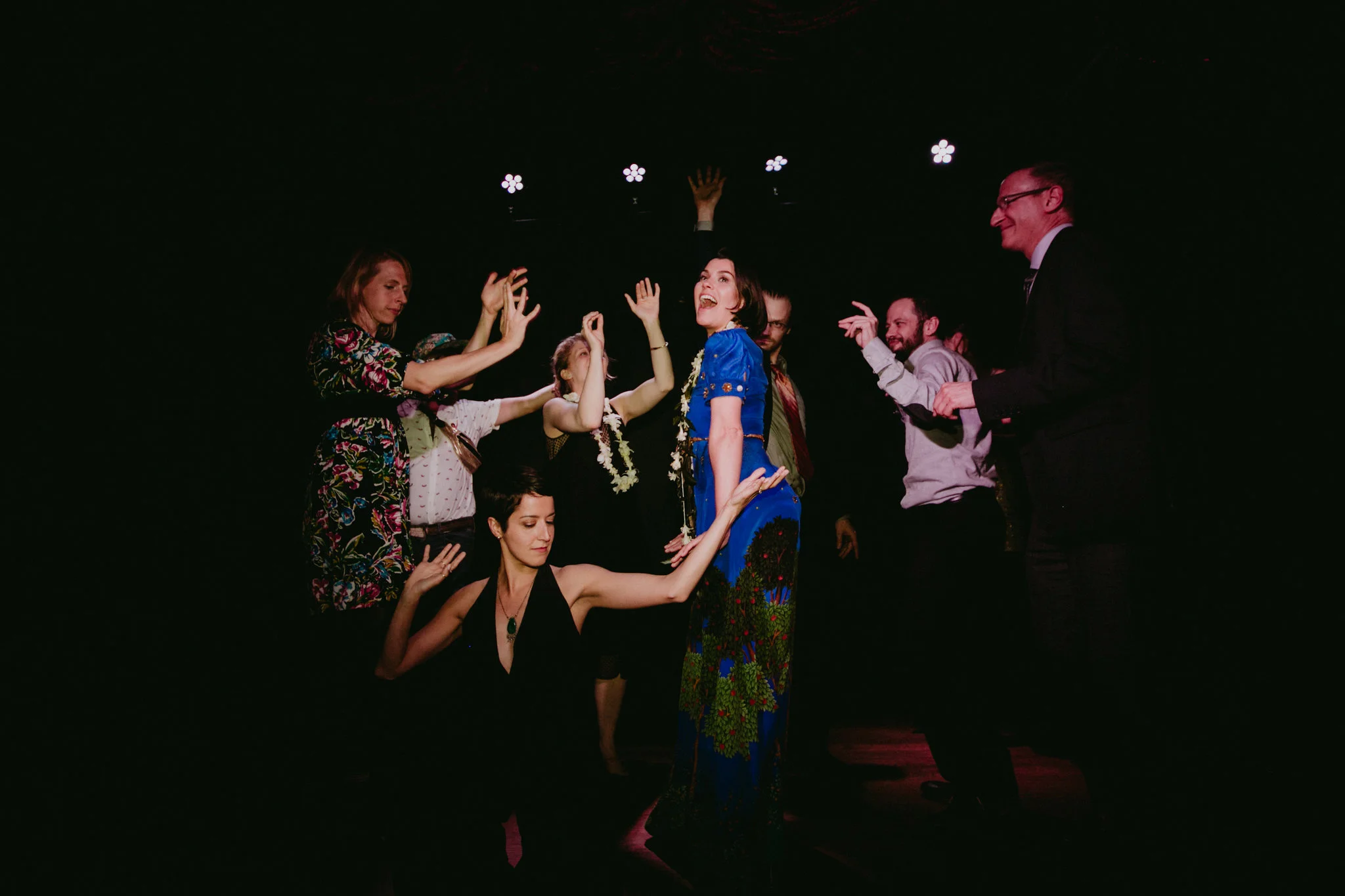 Nitehawk Cinema Wedding Brooklyn Chellise Michael