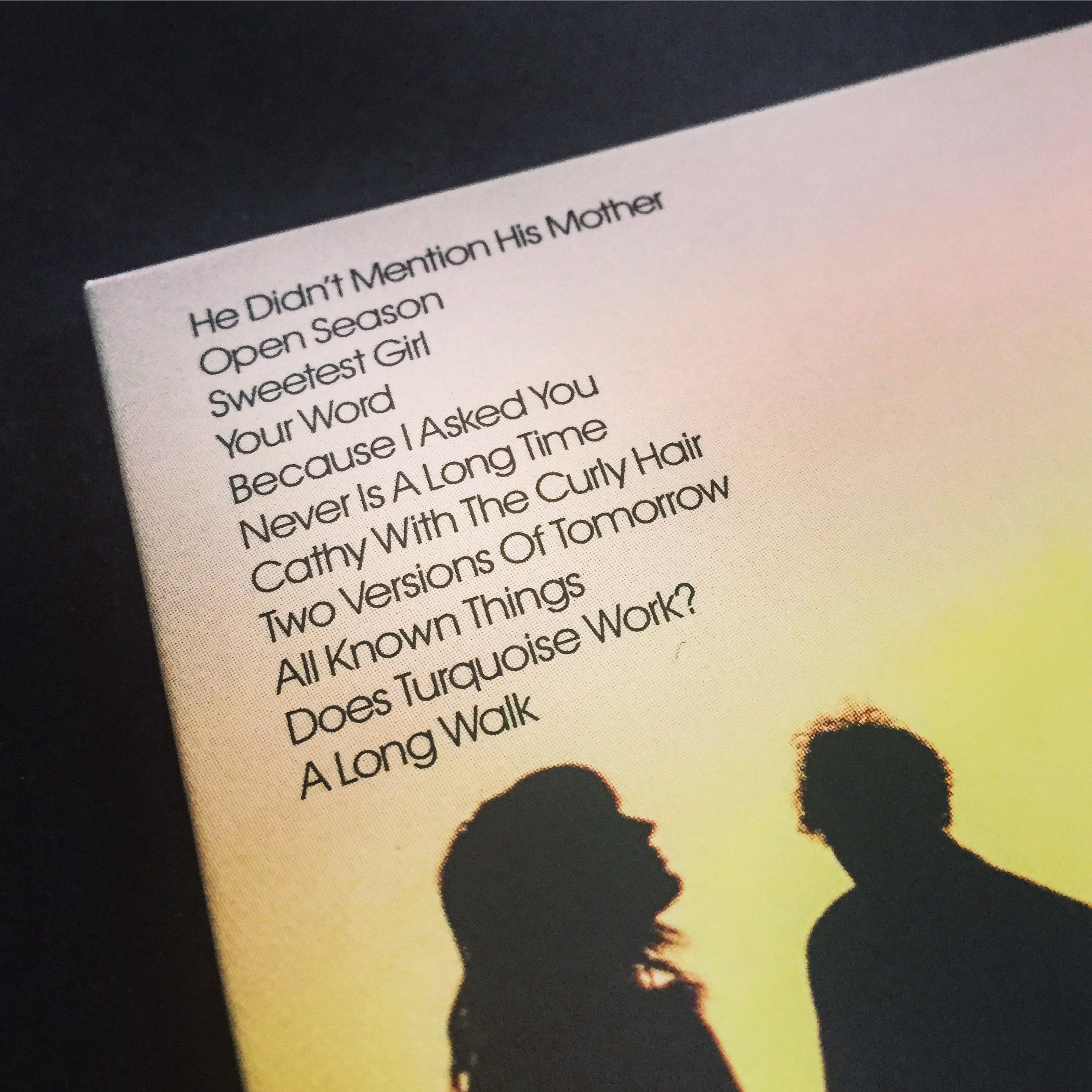 The back cover features ITC Avant Garde Gothic in the upper-left corner.
