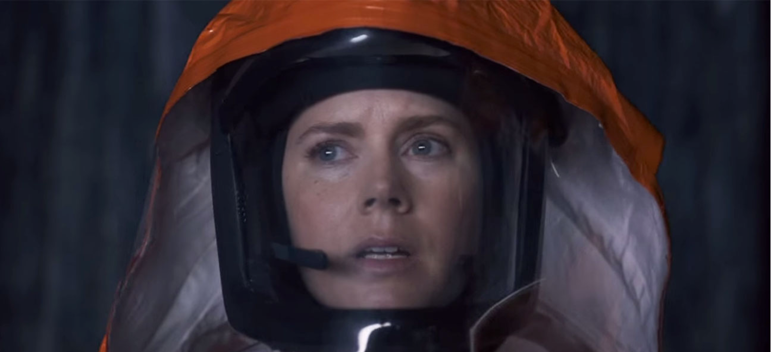 Amy Adams in "Arrival." Dir. Denis Villeneuve ("Sicario," "Prisoners," "Incendies") (Nov. 11)
