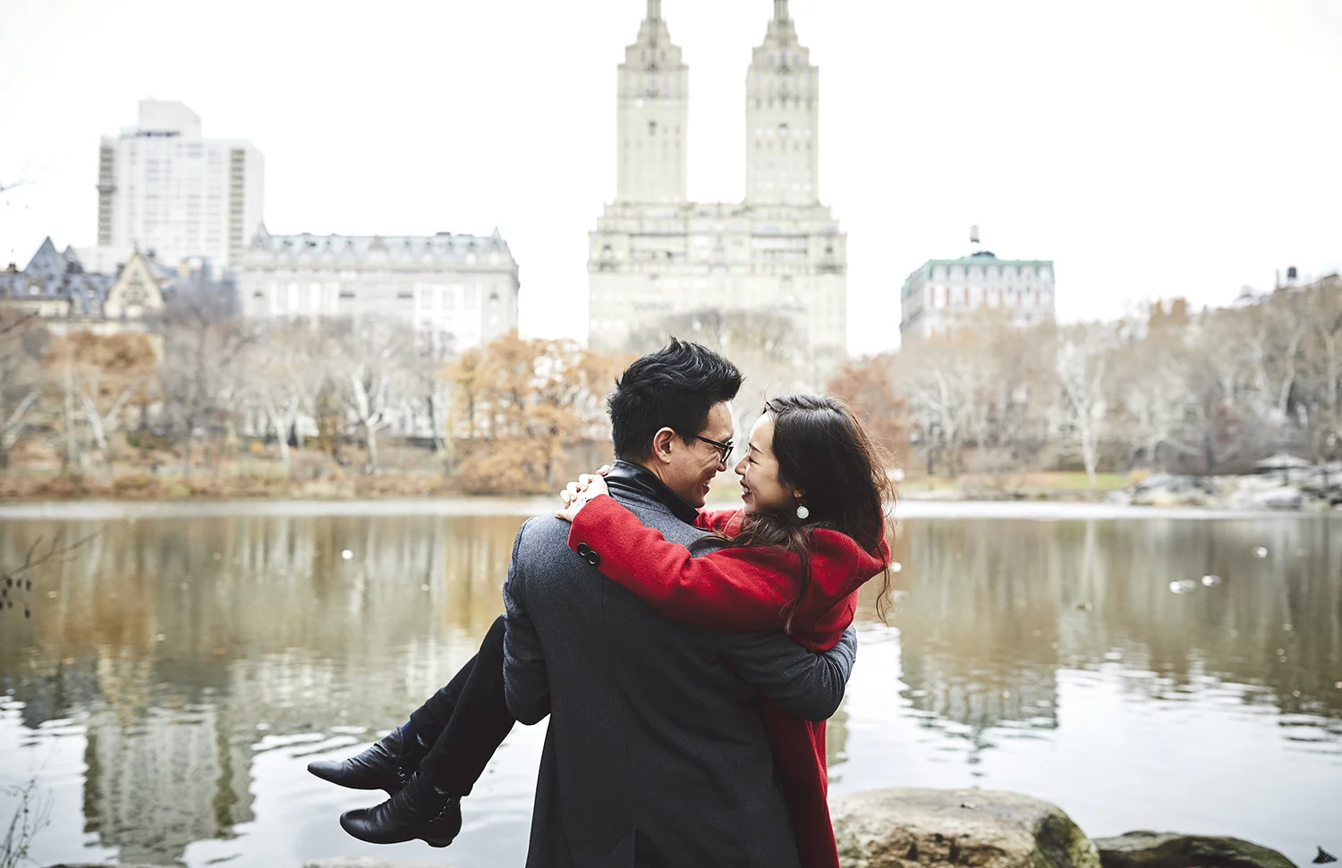 New York City Holiday Engagement Photography Rockefeller Central Park Nyc Bri Johnson Weddings