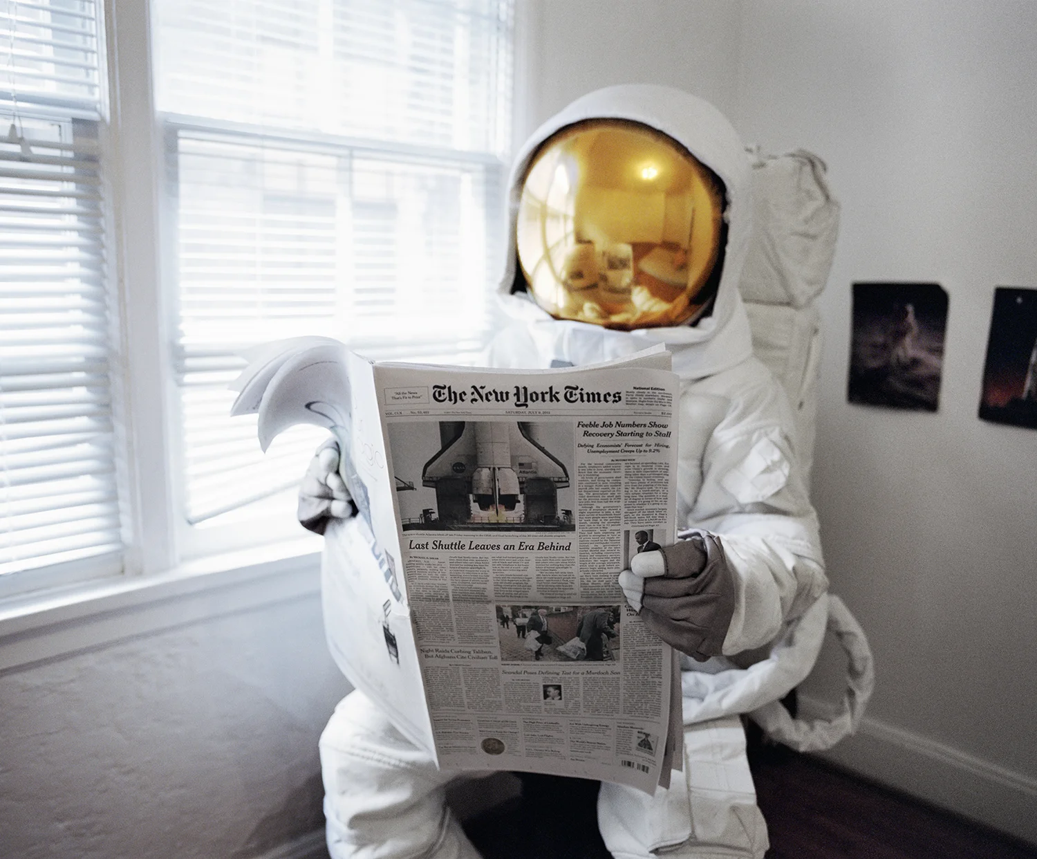 In 1961 the US pledged to send man to the moon. In 2010 the Constellation Program, meant to return man to the moon, was ended. This is the aftermath. Astronautsuicides.com launched one week after the return of the last shuttle. The site received over 250,000 hits, resulted in interviews on Viceland and Wired, was featured on roughly 1000 blogs and ran in 10 plus magazines.