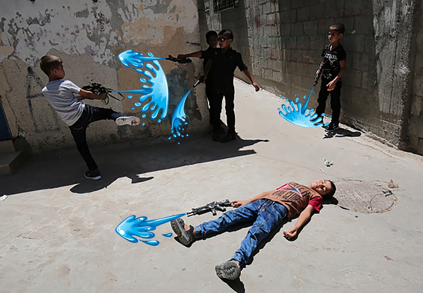 THE KIDS ARE ALRIGHT | I figure the only guns kids should be playing with are water guns. 