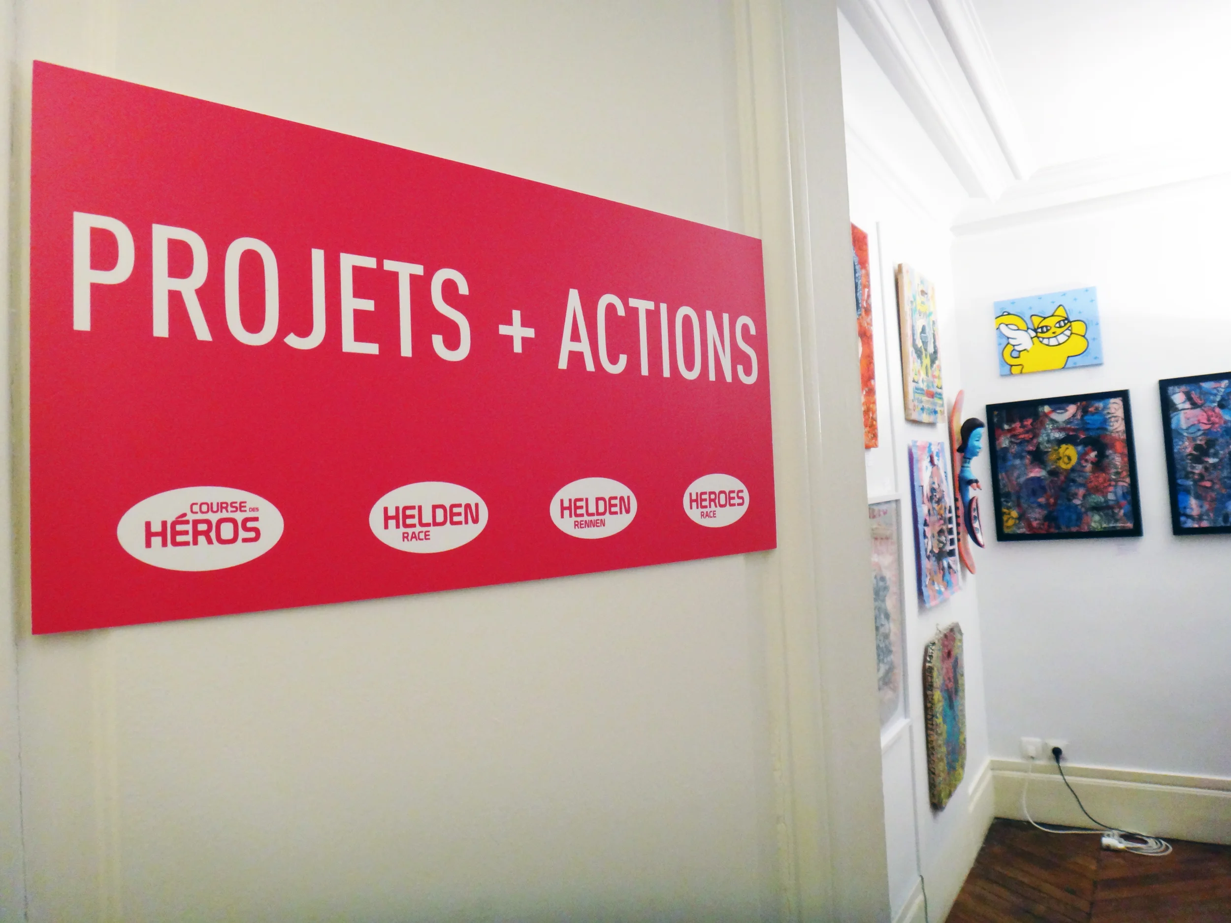 Projects + Actions local.