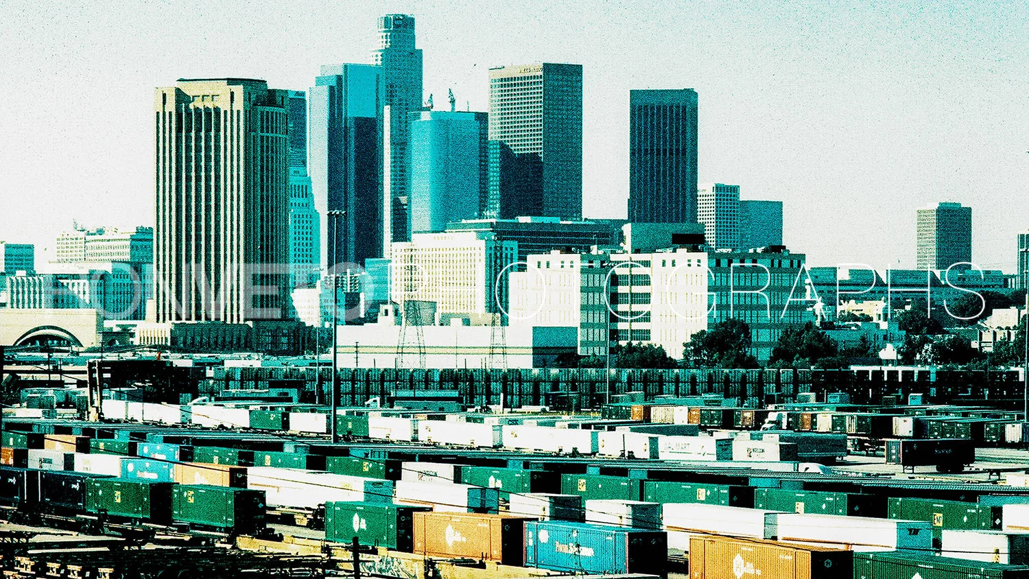 L.A. Downtown trains, Los Angeles, Ca.