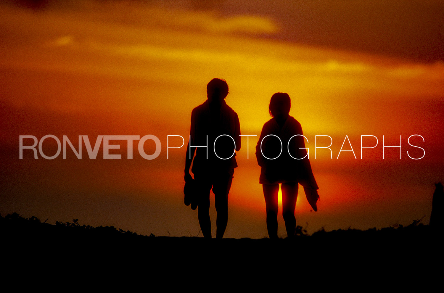 Sunset walk, Ko Samui, Thailand
