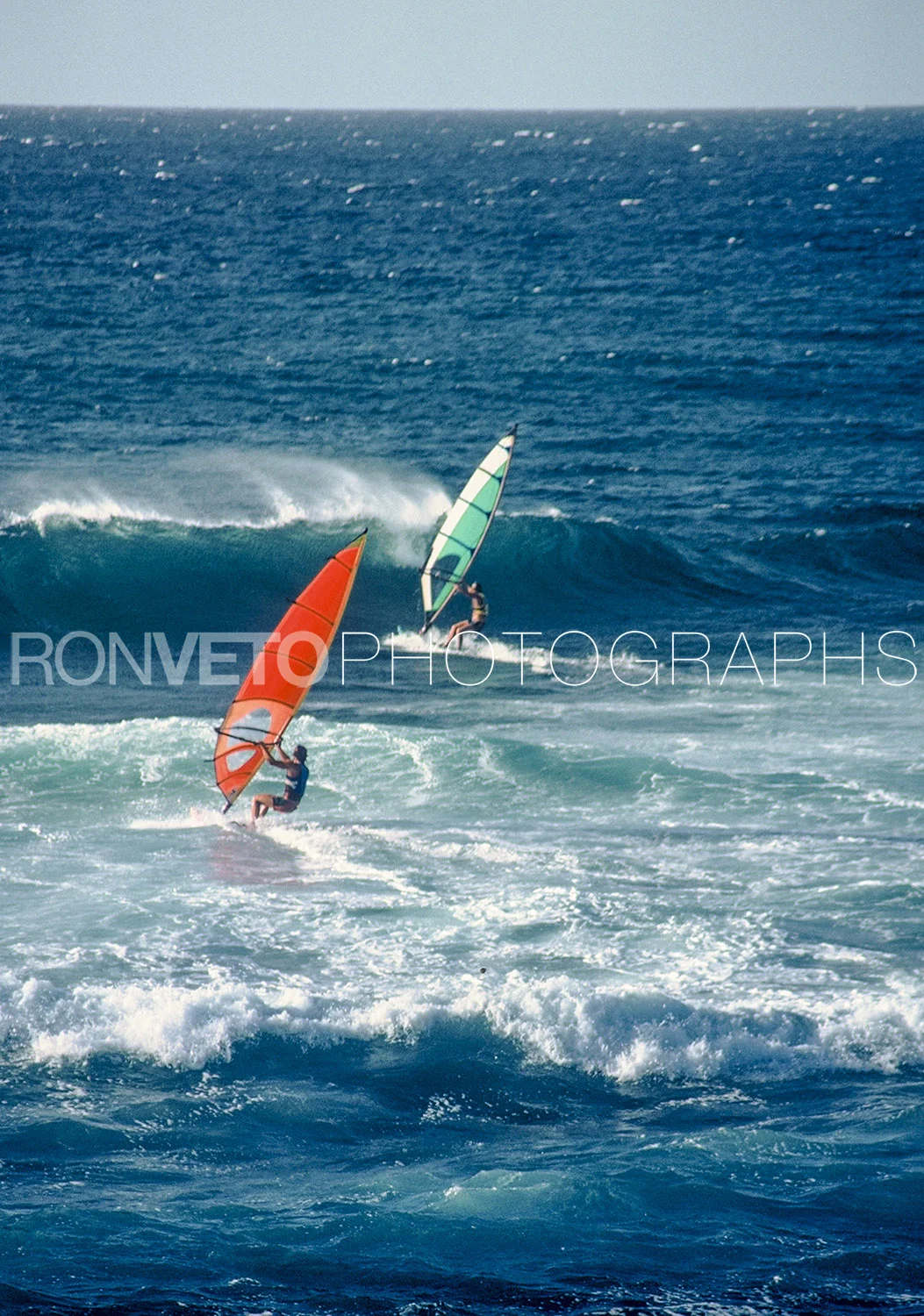 Wind surfing, Maui, Hawaii