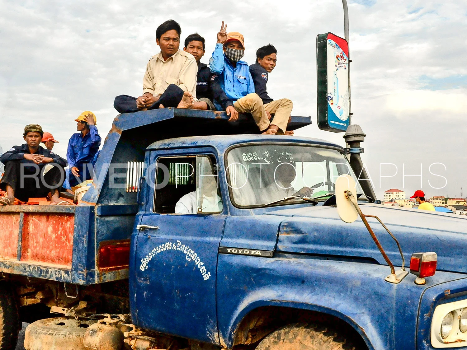 Going to work, Cambodia