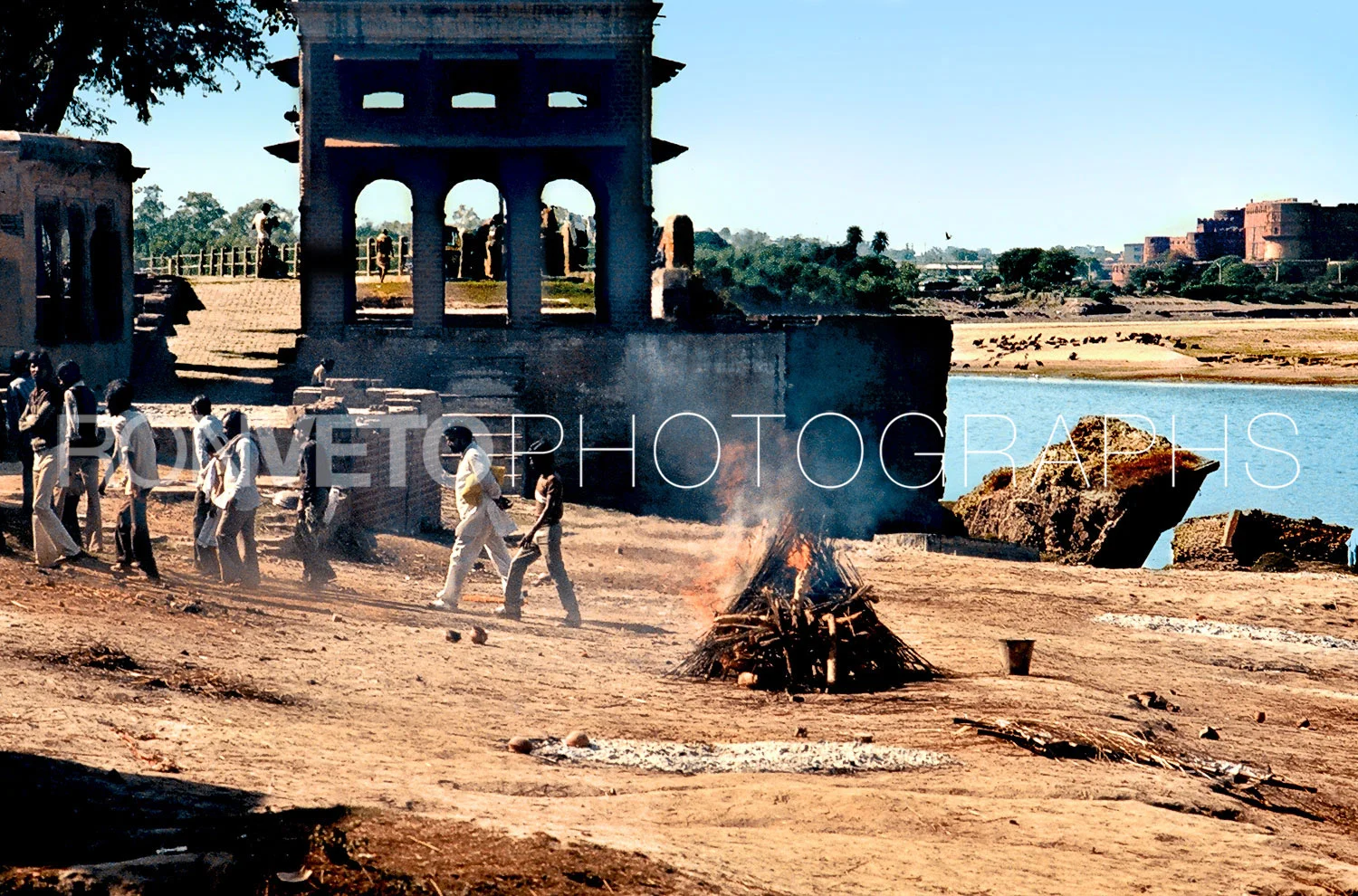 Goodbye to a Friend, Agra, India