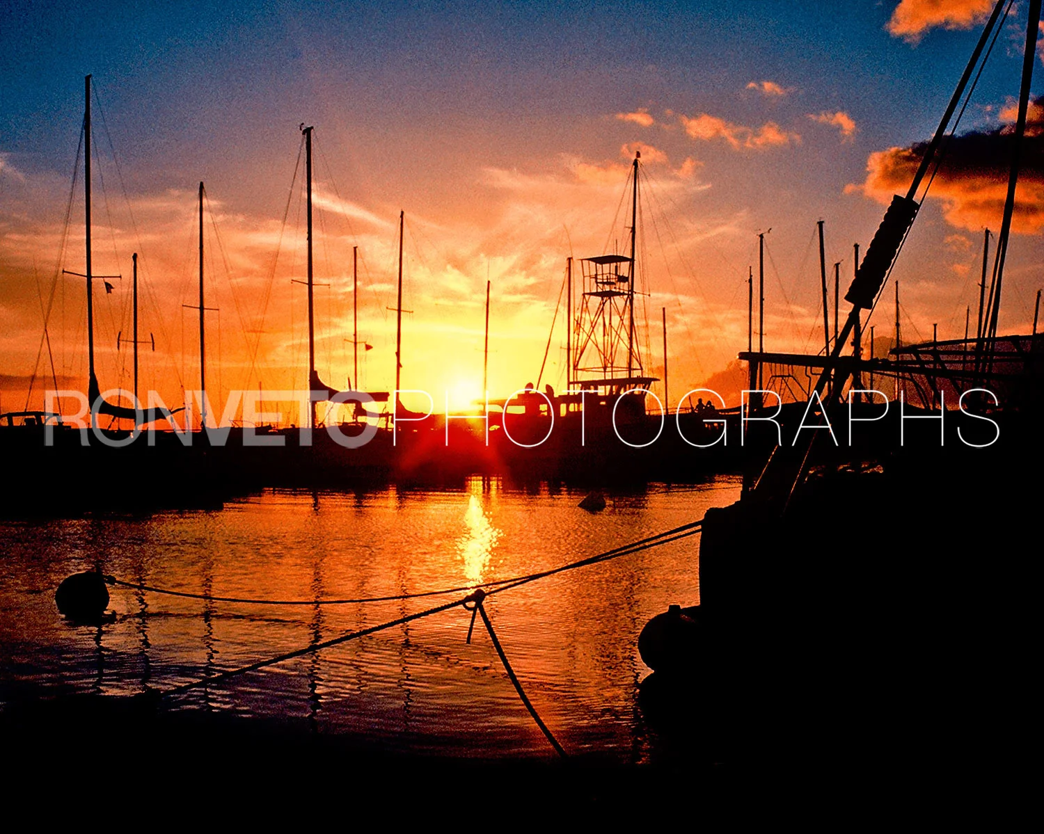 Lahaina harbor, Lahaina, Maui, Hawaii