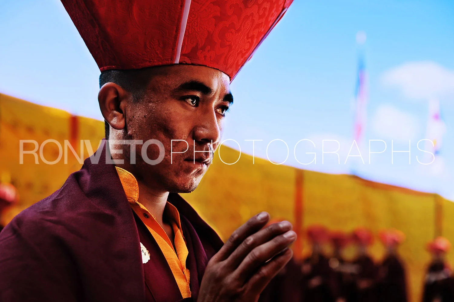 Tibet Monk, Darjelling, India