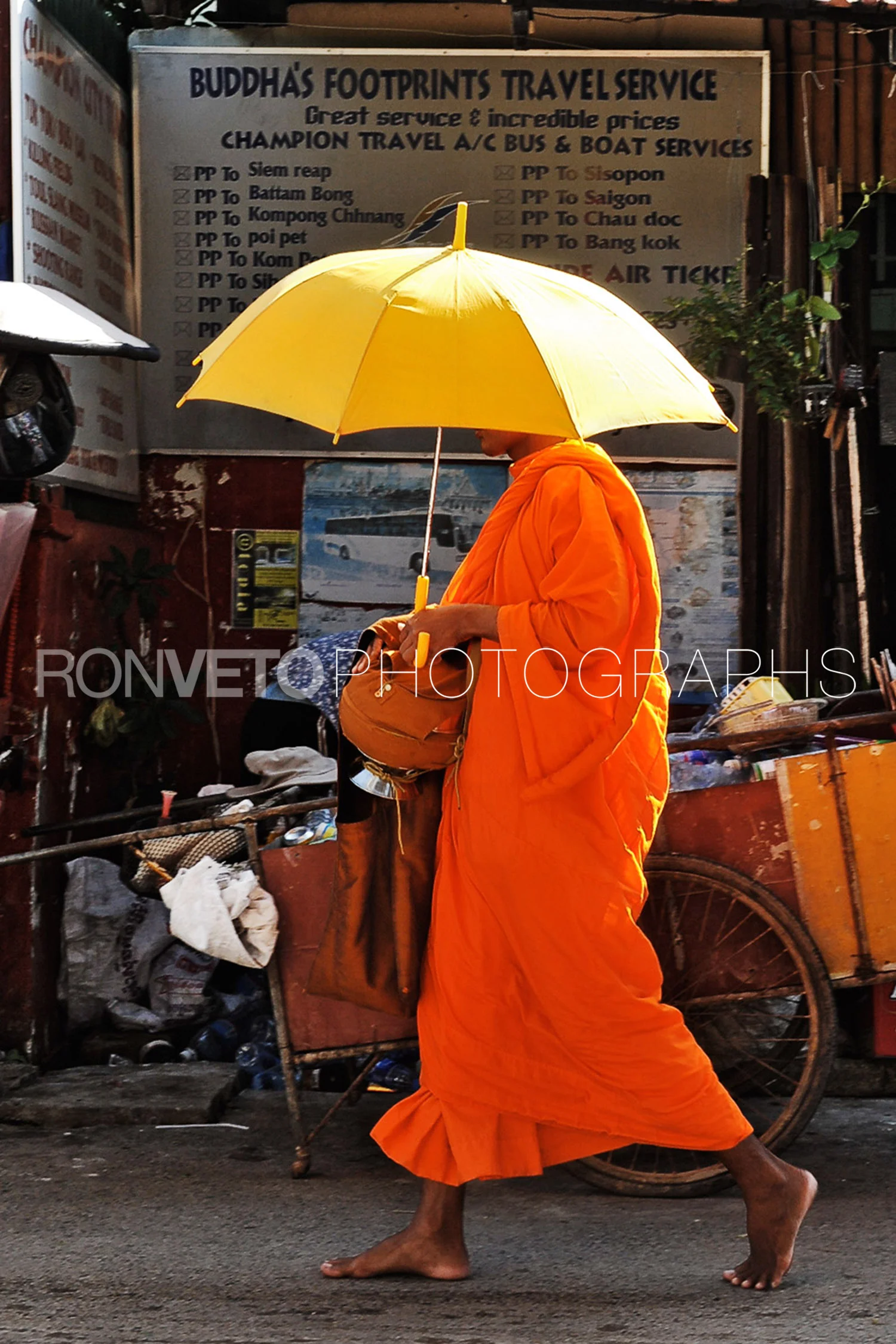 Buddha's footprint, Cambodia