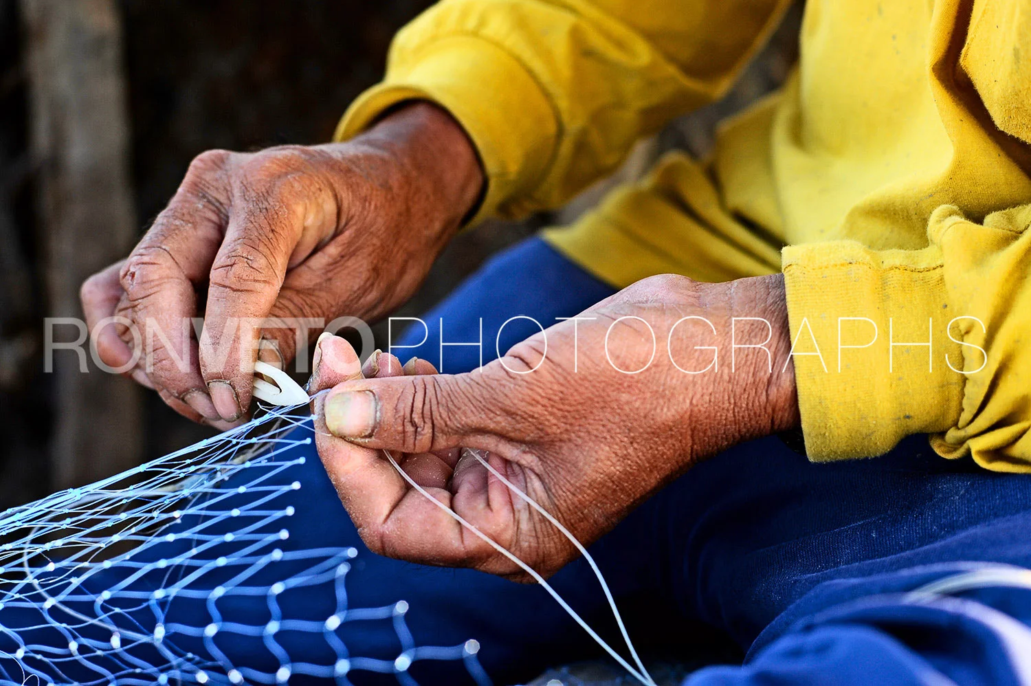 Fishermans hands, Vietnam