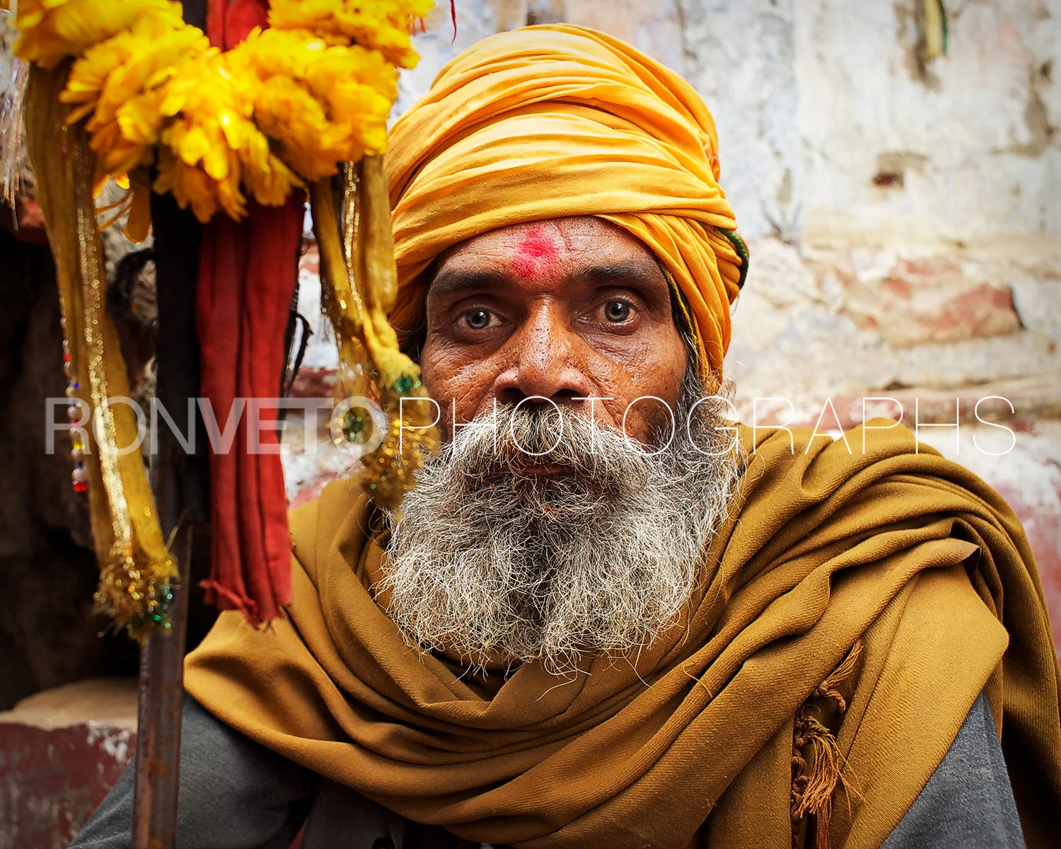 Temple Guru, Vrindavan, India