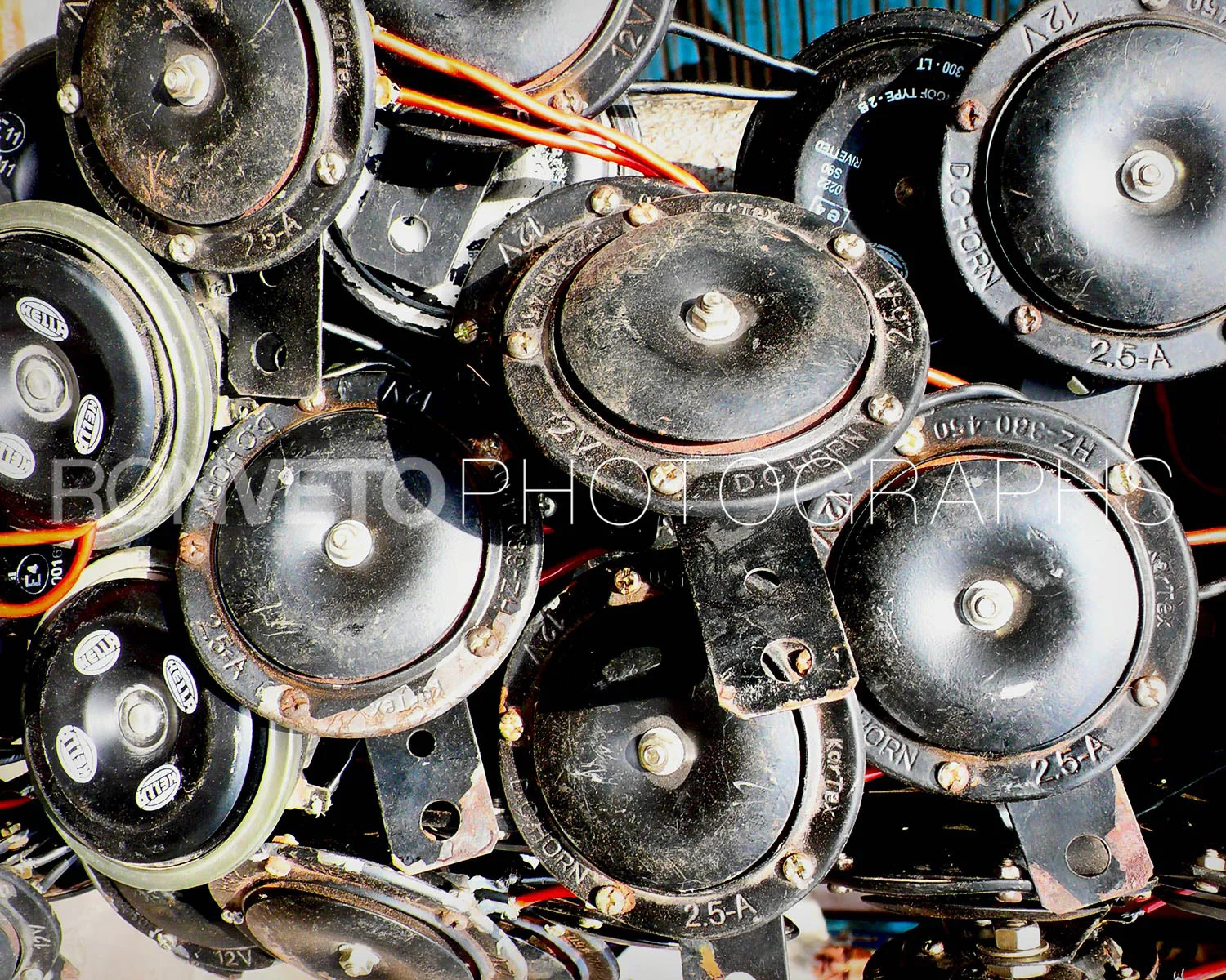 Box of horns, India