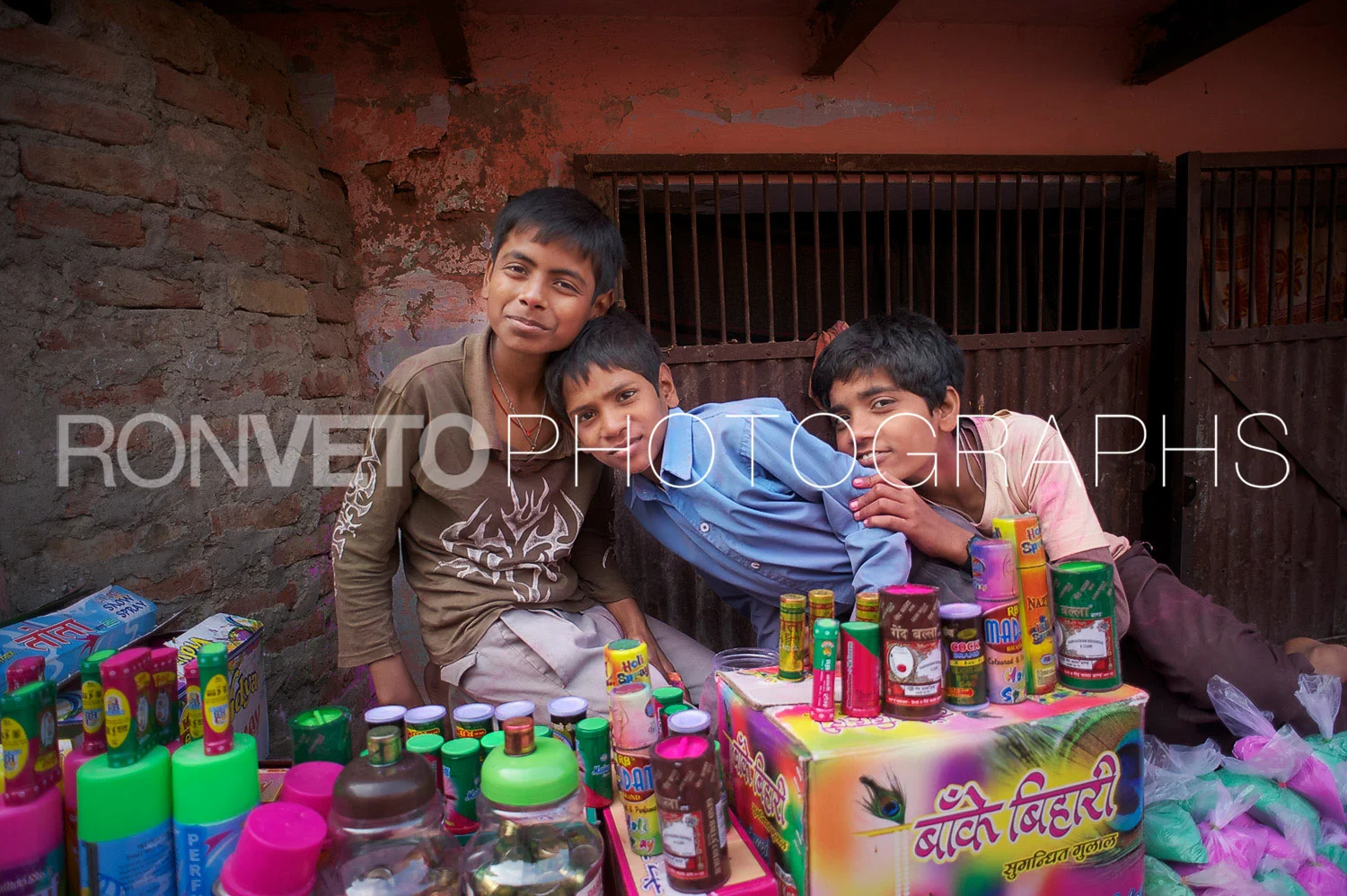 Friends, Vrindavan, India