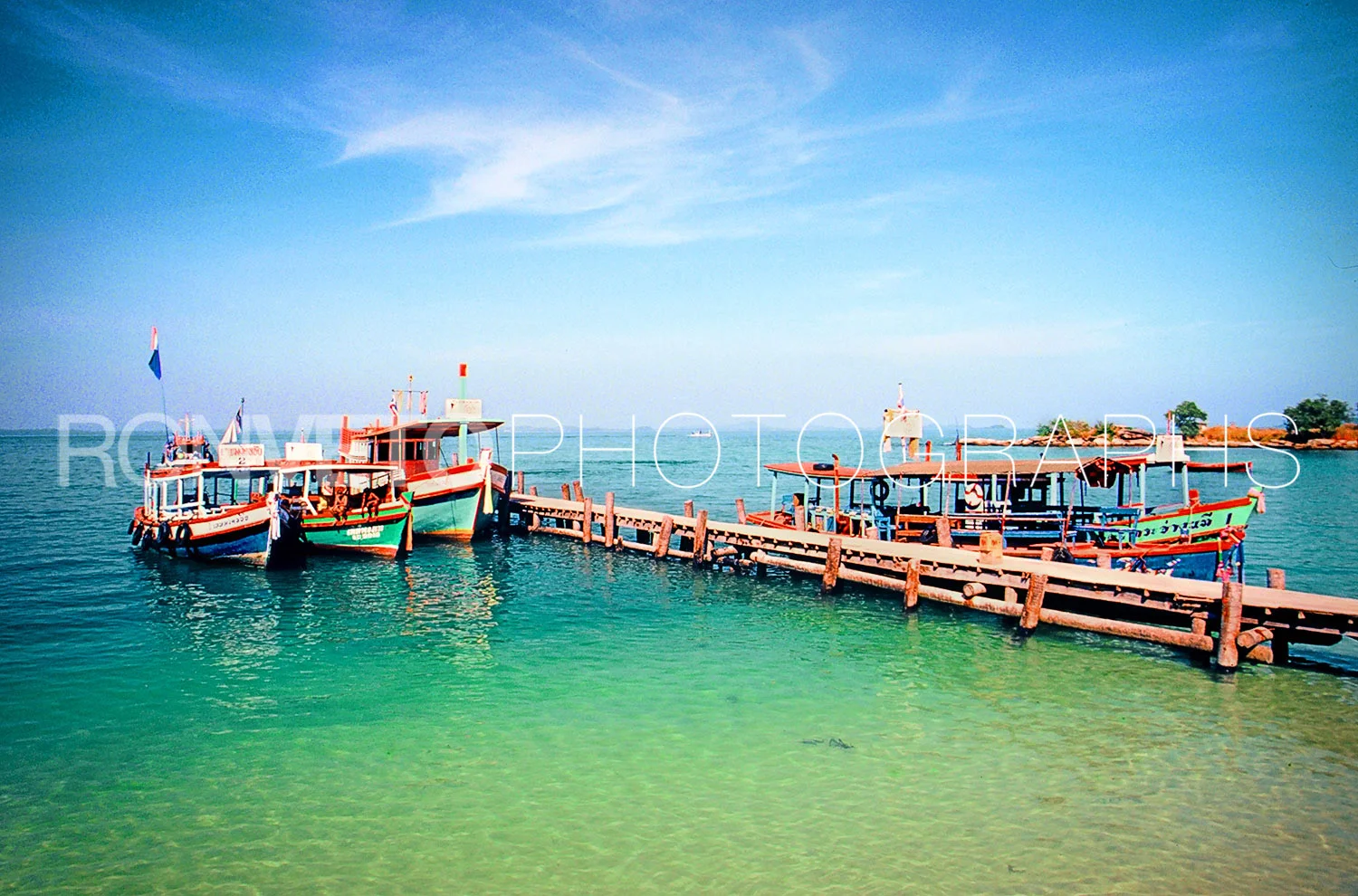 Cambodian wharf, Southern Cambodia