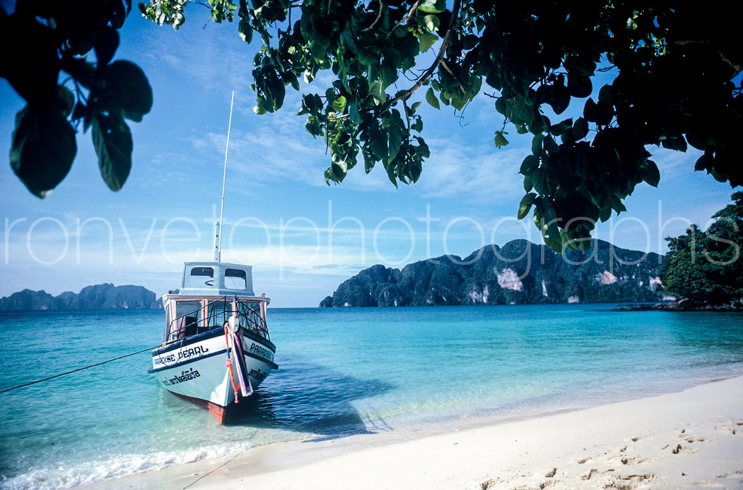Thai beach boat, Thailand