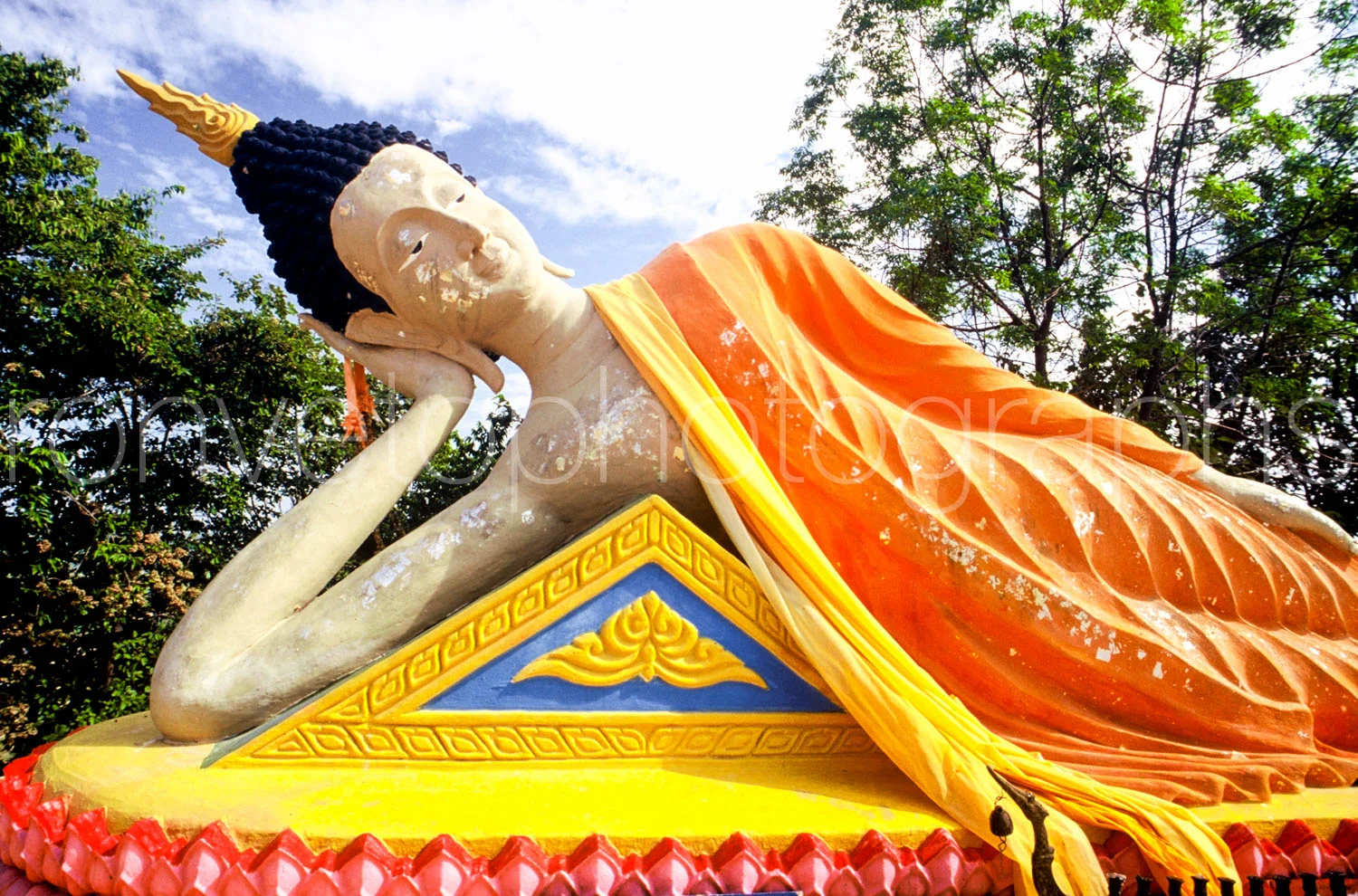 Reclining Buddah, Pattaya, Thailand