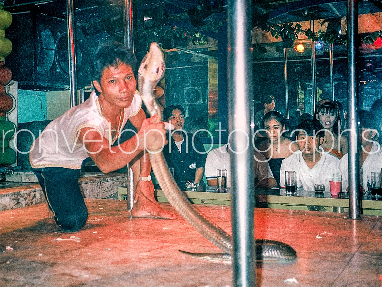 Patpong snake show, Bangkok, Thailand