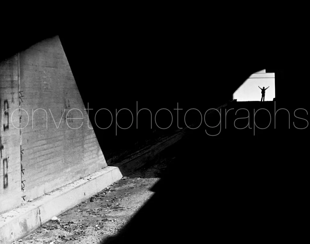 Jon under the 4th Street Bridge, Los Angeles, Ca.