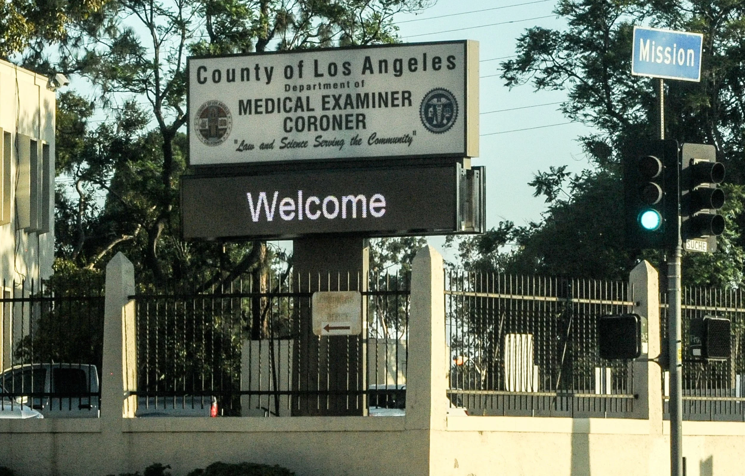 Welcome to L.A. coroner's office