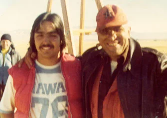 Ron with Kojak, telly Salvales. Great guy.