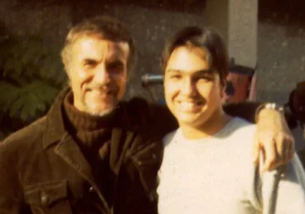 Ricardo Maltaban and Ron on "Conquest of the Planet of the Apes".