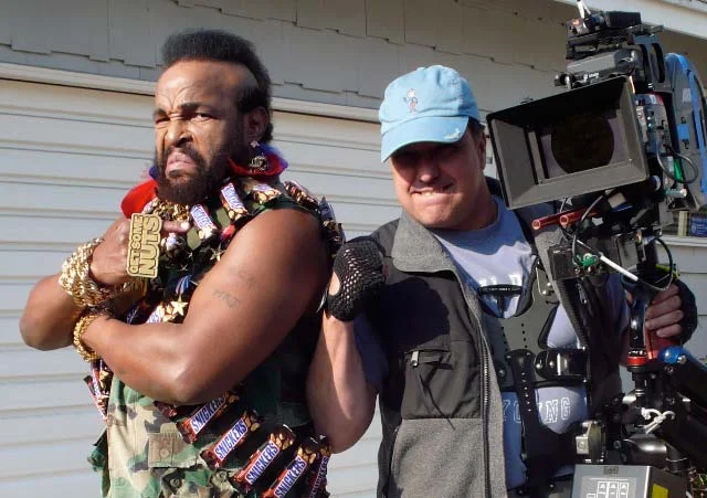 Mr. "T" . A reallly nice guy. Pity the fool who doesn't like Mr. "T".