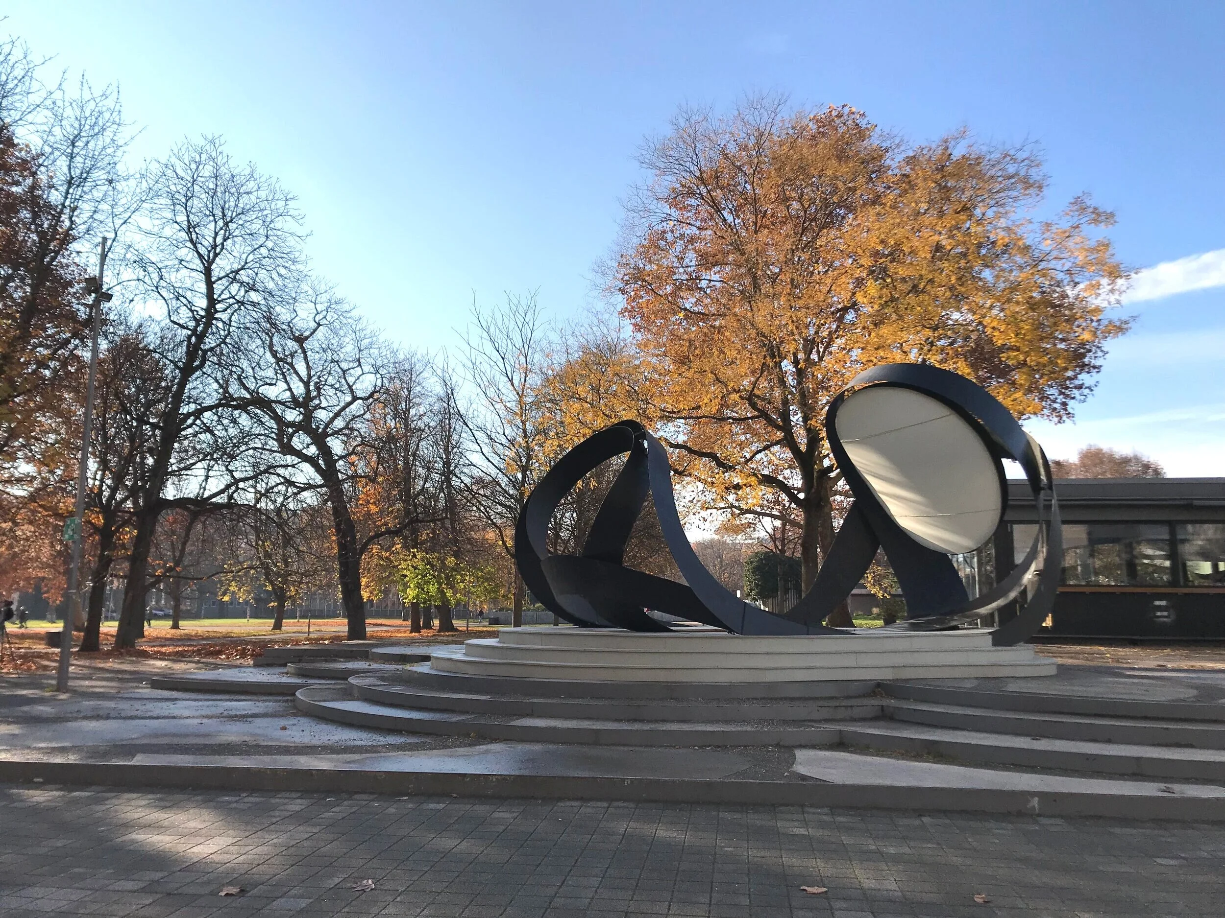 Adaptive Carbon Fiber Pavilion