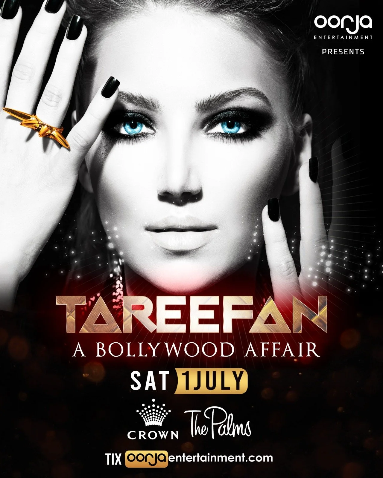 Tareefan Returns - A Bollywood Affair this 1 July @ Crown, The Palms   